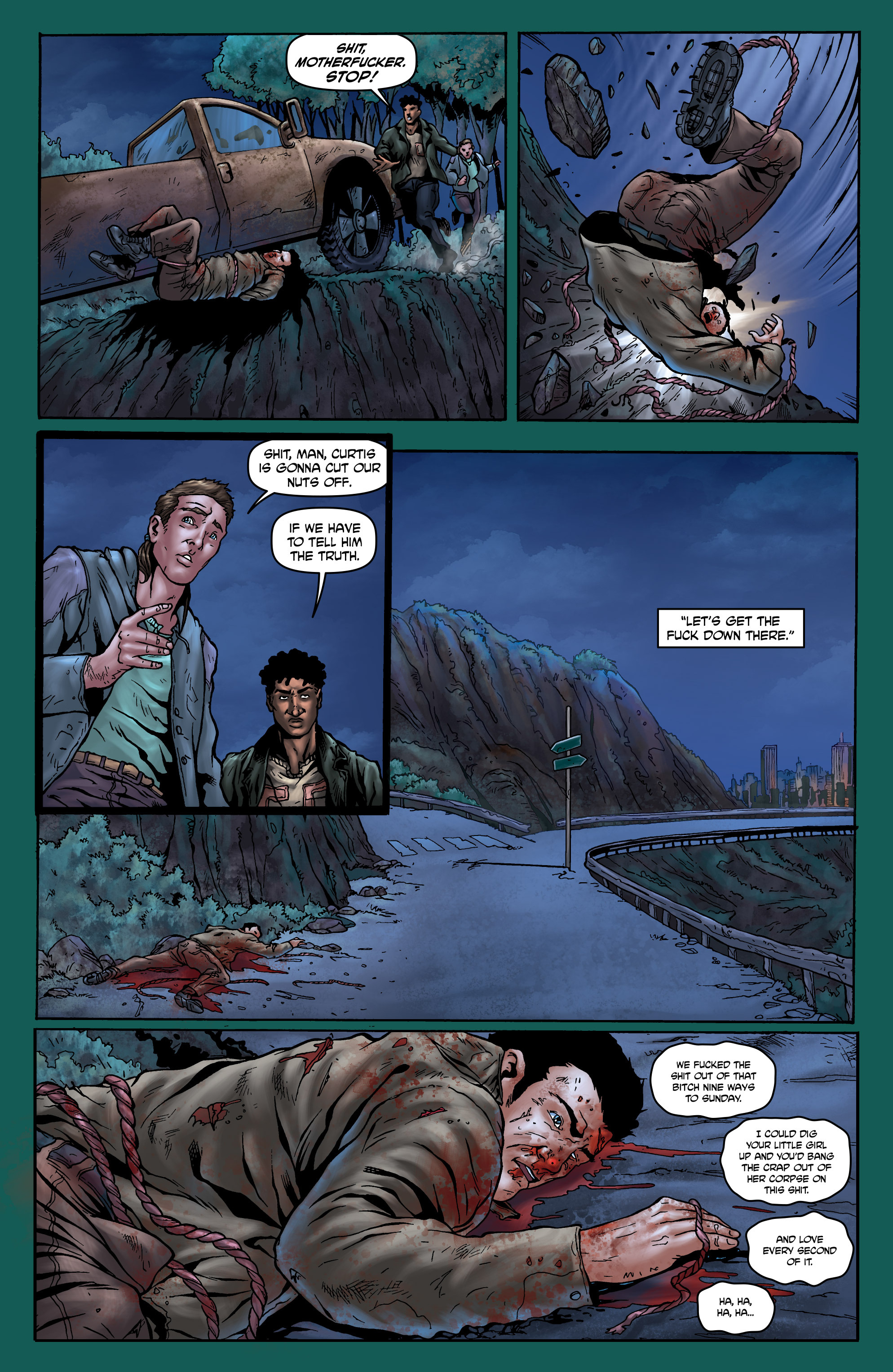 Read online Crossed: Badlands comic -  Issue #62 - 23