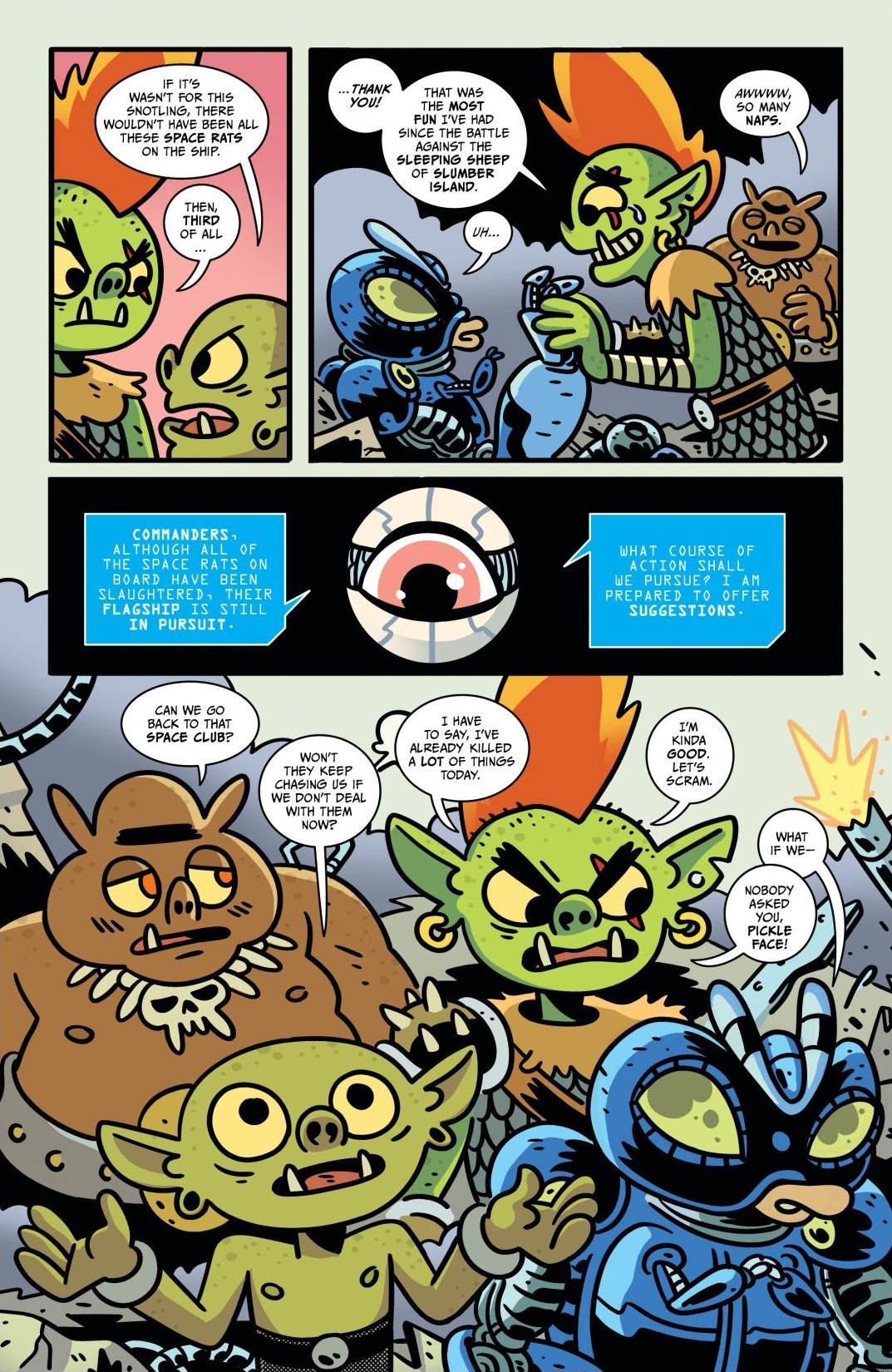 Read online Orcs in Space comic -  Issue # TPB - 81