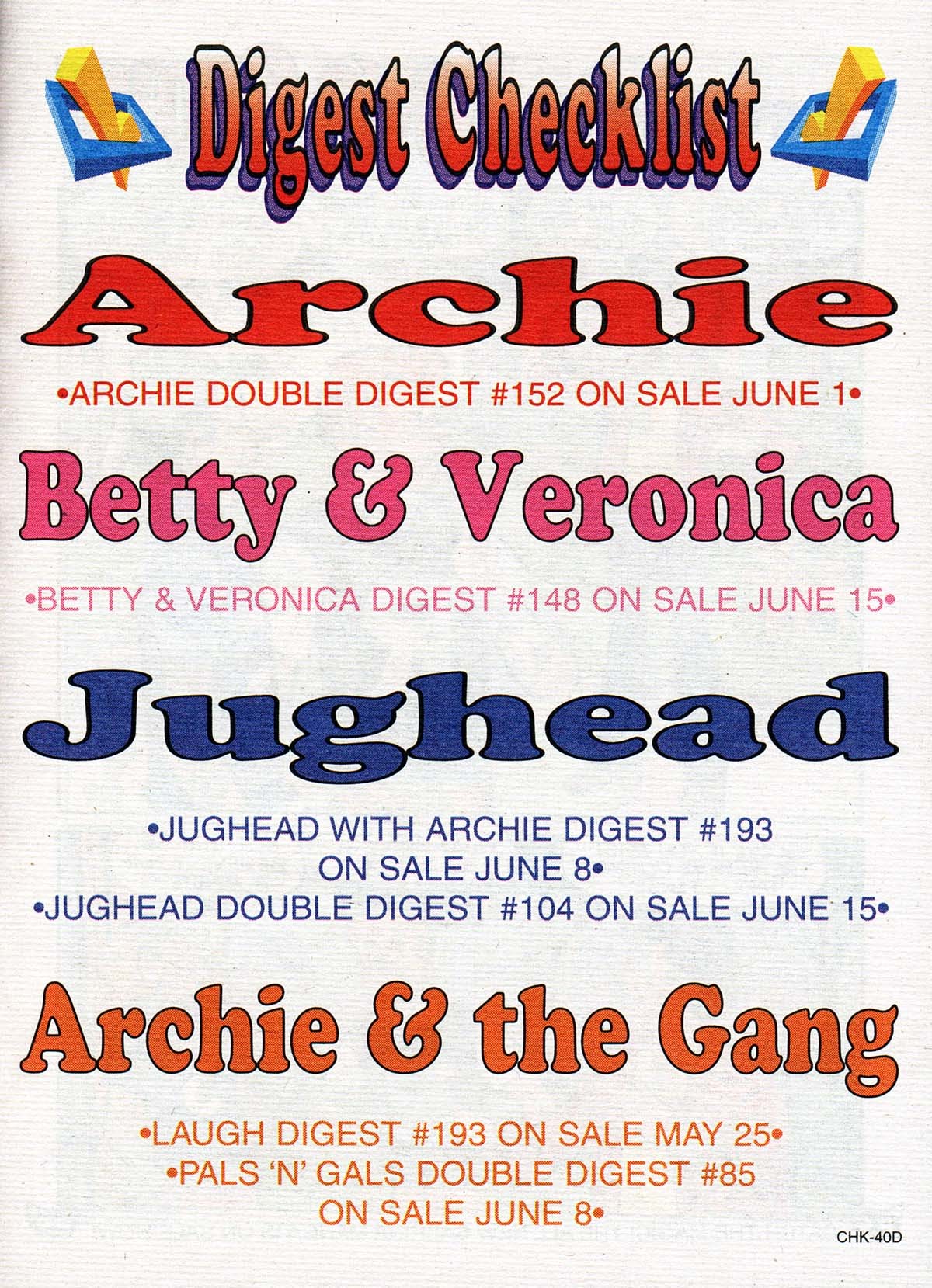 Read online Archie's Double Digest Magazine comic -  Issue #152 - 104