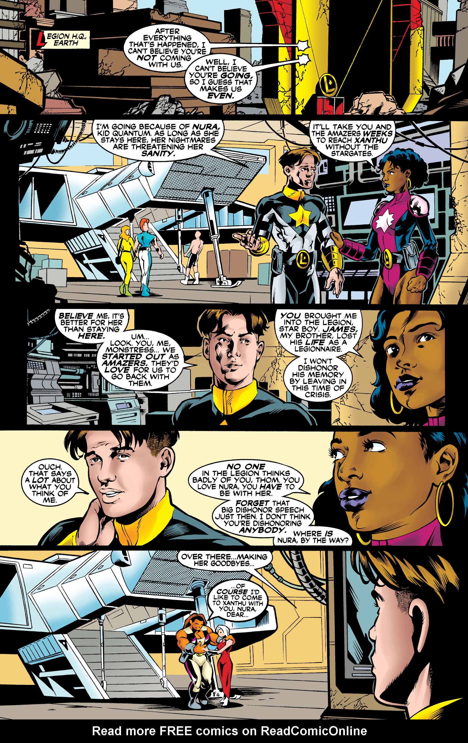 Read online Legionnaires comic -  Issue #81 - 5