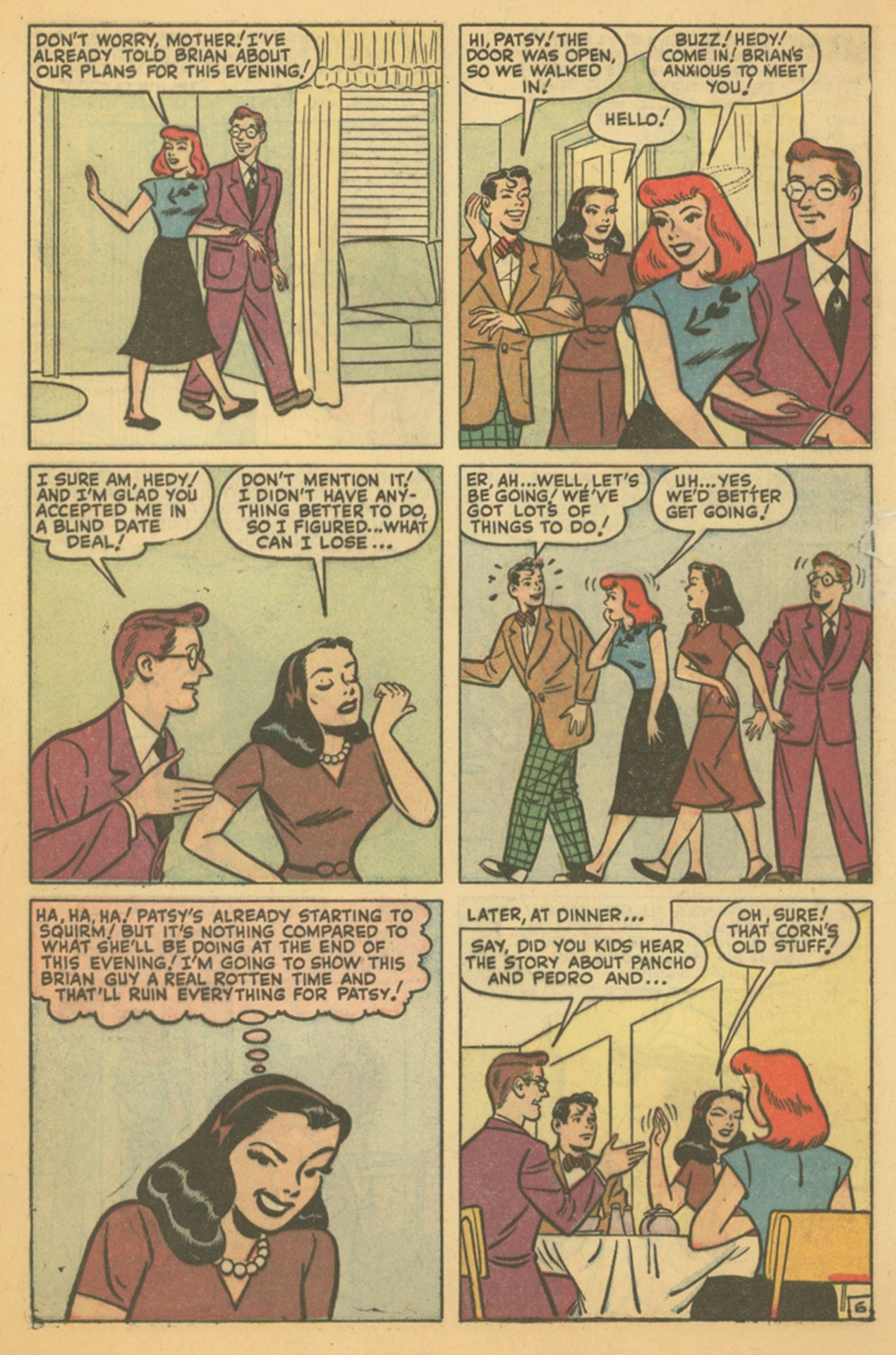 Read online Patsy Walker comic -  Issue #30 - 8