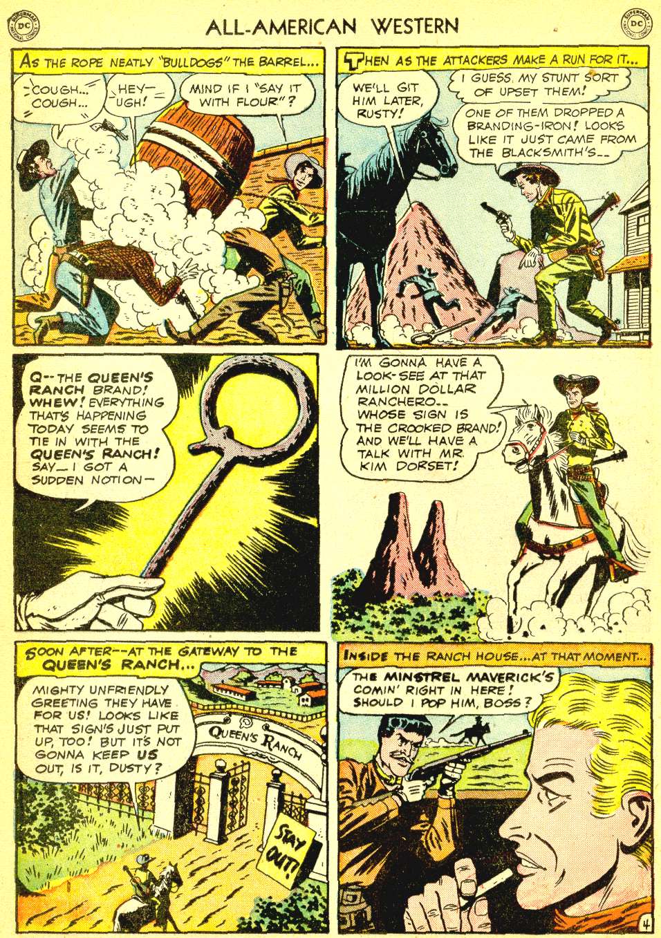 Read online All-American Western comic -  Issue #111 - 30