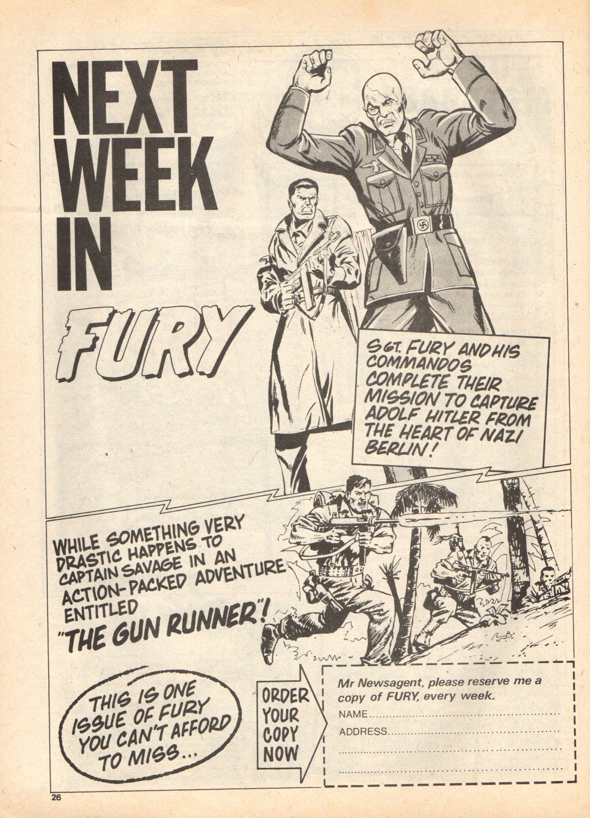 Read online Fury (1977) comic -  Issue #15 - 26