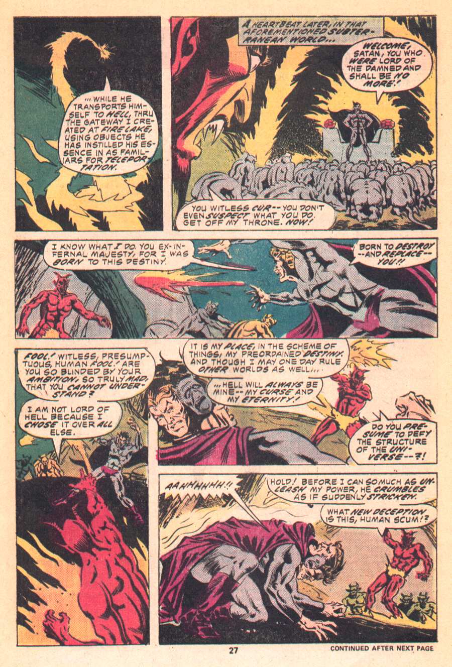 Read online Son of Satan comic -  Issue #3 - 16