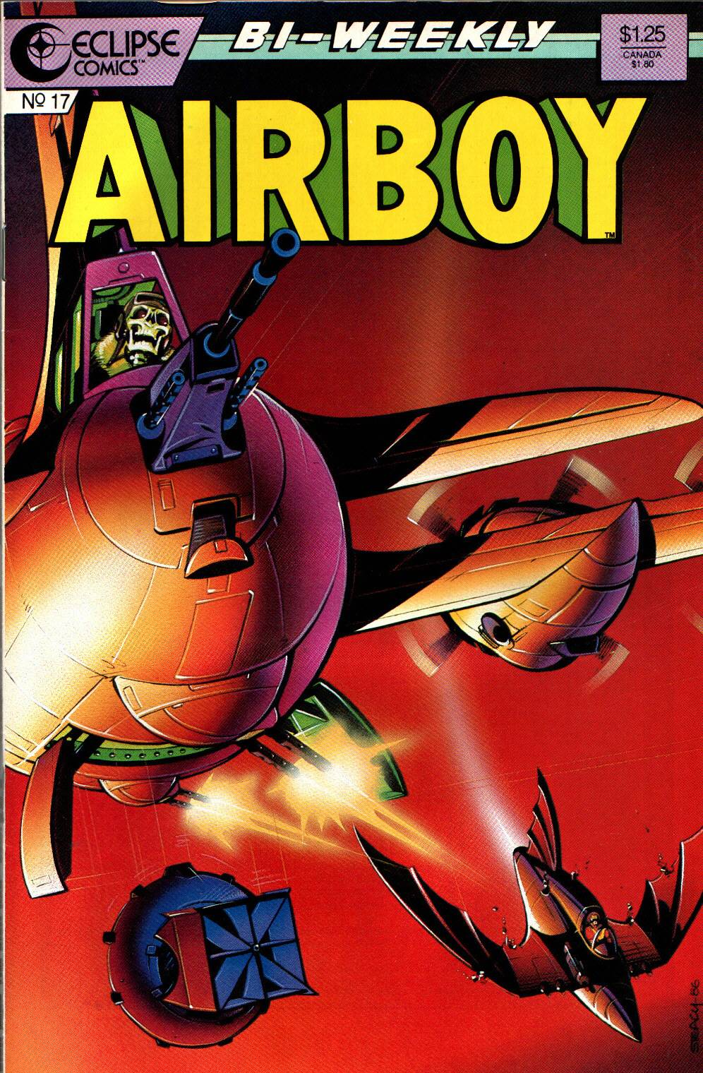 Read online Airboy (1986) comic -  Issue #17 - 1