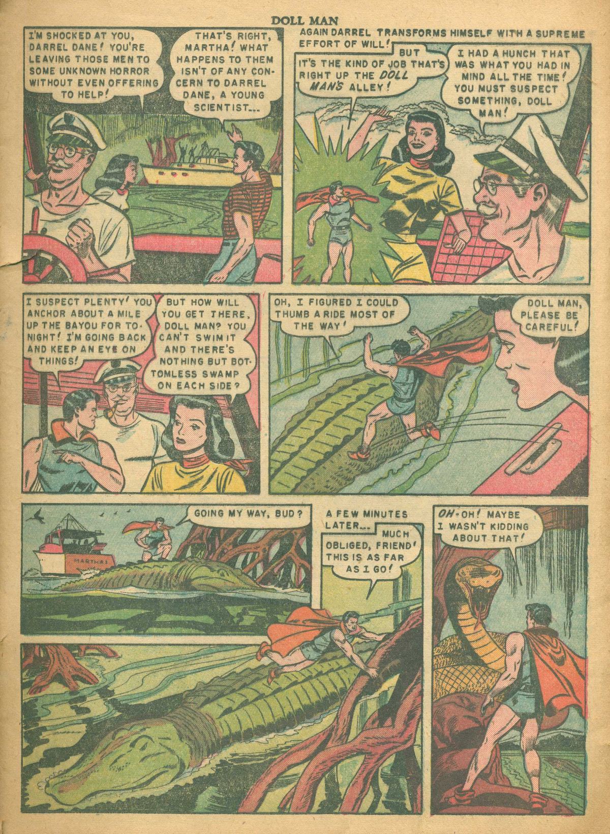 Read online Doll Man comic -  Issue #30 - 7