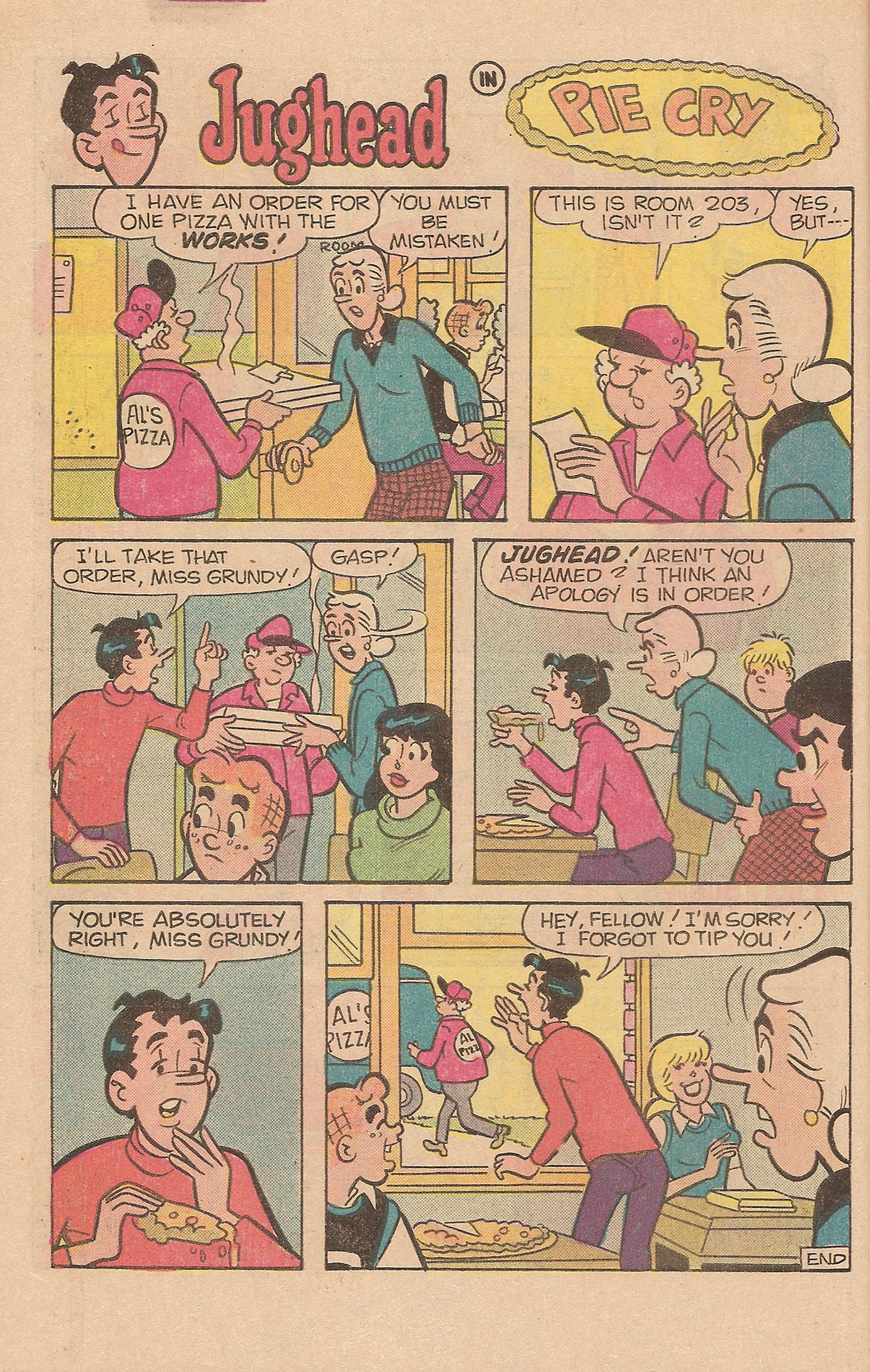 Read online Jughead's Jokes comic -  Issue #77 - 6