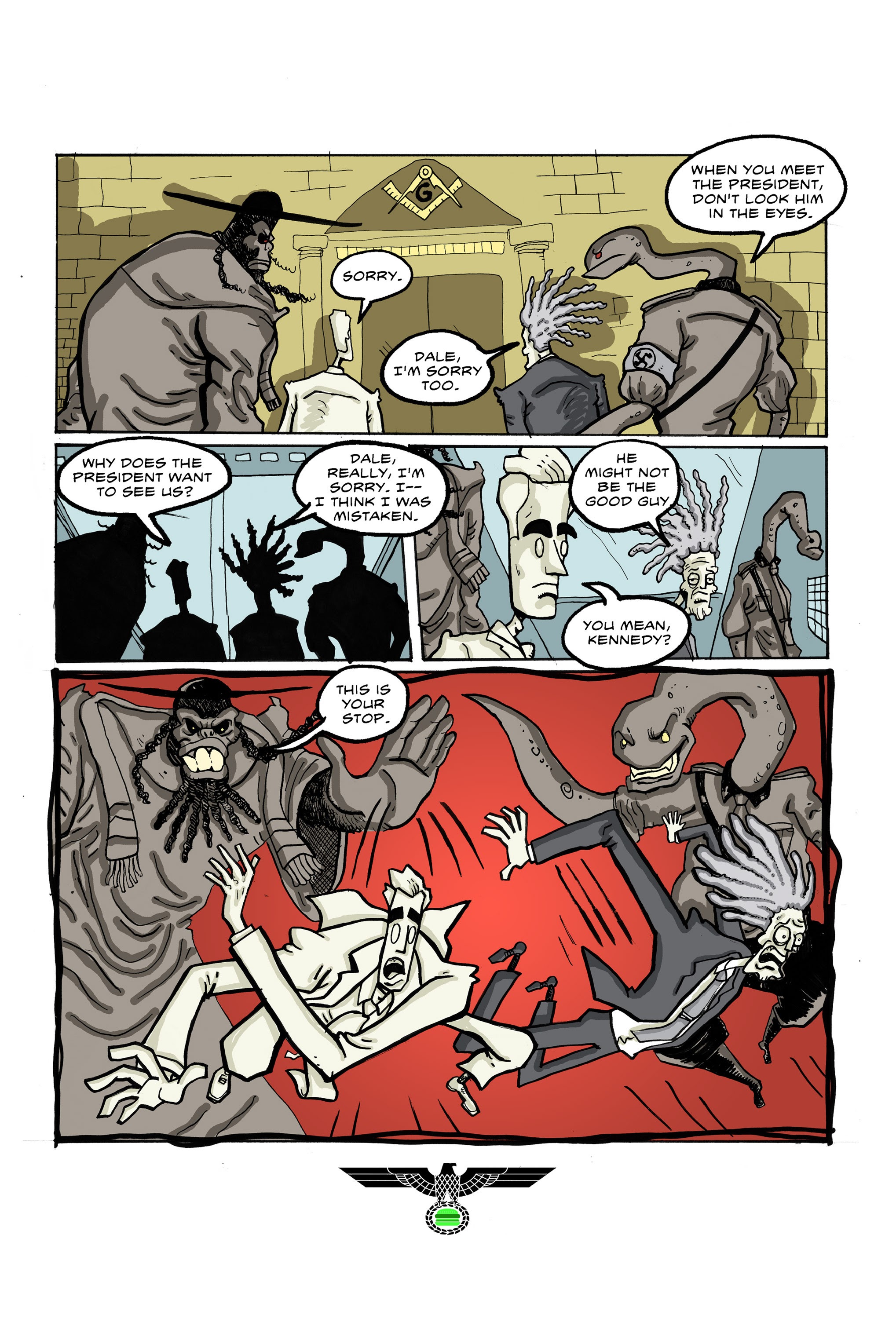 Read online Eagleburger comic -  Issue # TPB - 92