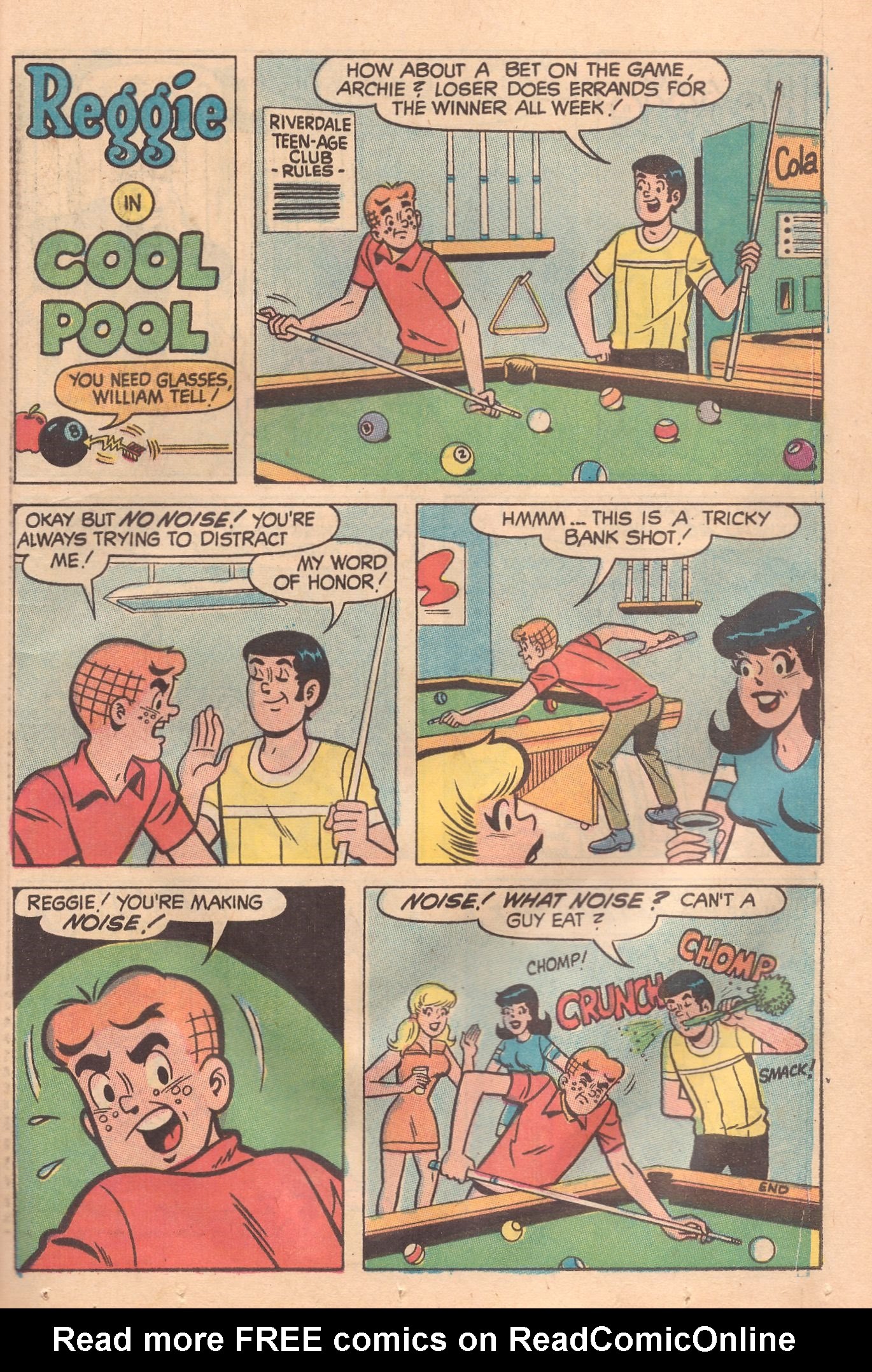 Read online Reggie's Wise Guy Jokes comic -  Issue #10 - 13