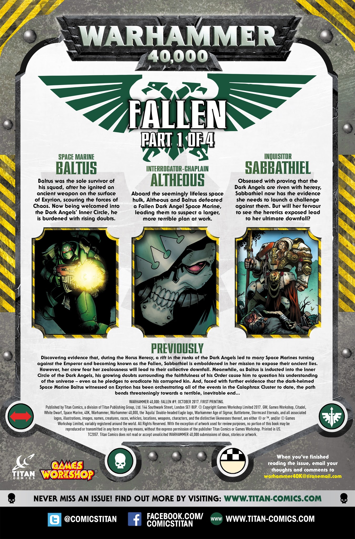 Read online Warhammer 40,000: Will of Iron comic -  Issue #9 - 4