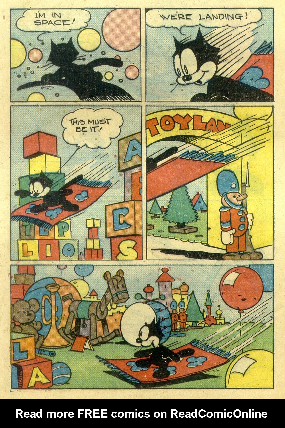 Read online Felix the Cat (1948) comic -  Issue #9 - 32