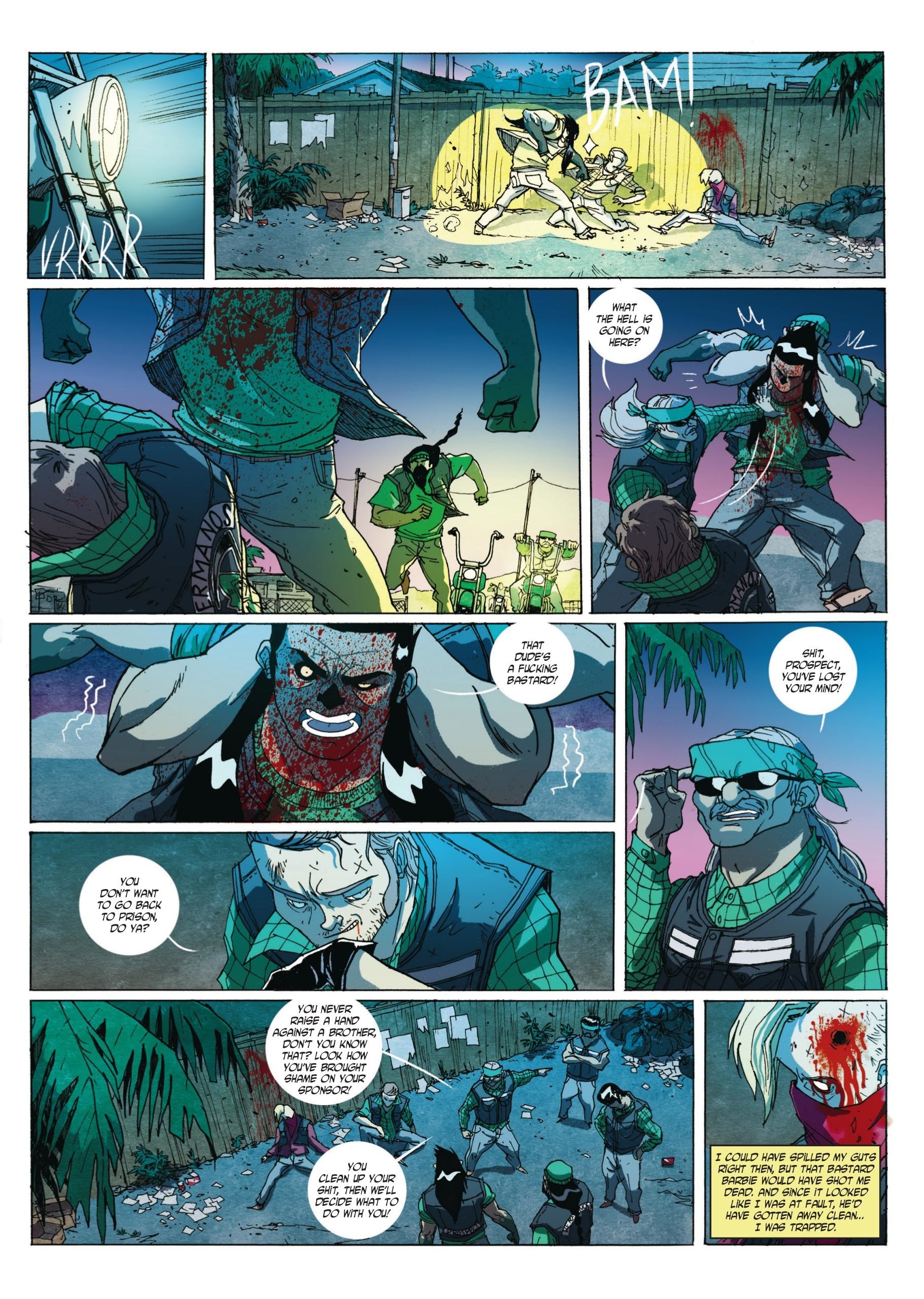 Read online Puta Madre comic -  Issue #4 - 8