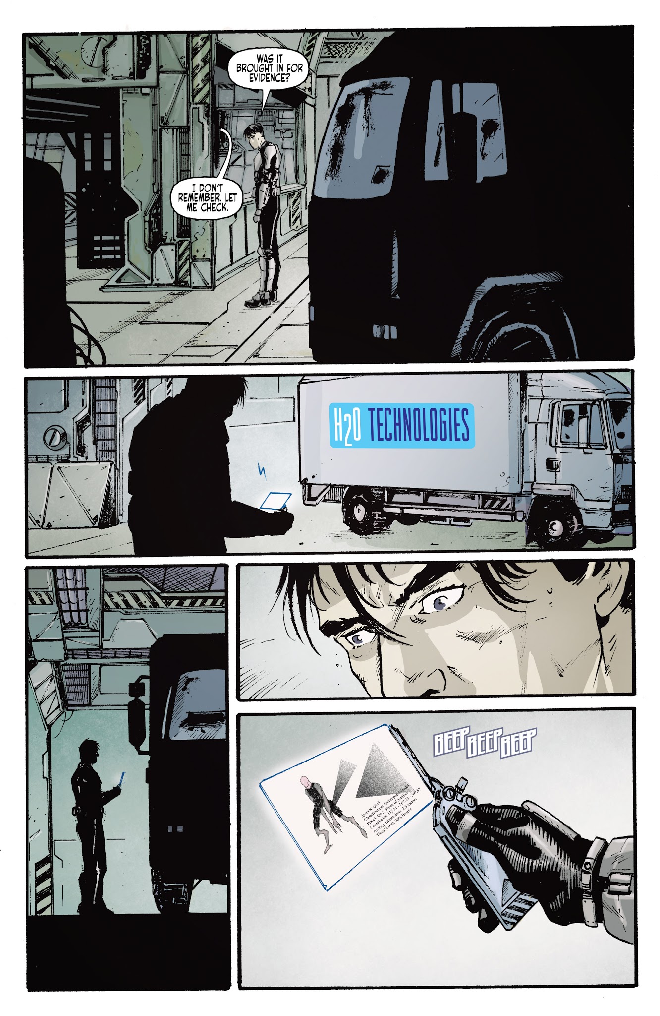 Read online Port of Earth comic -  Issue #5 - 17