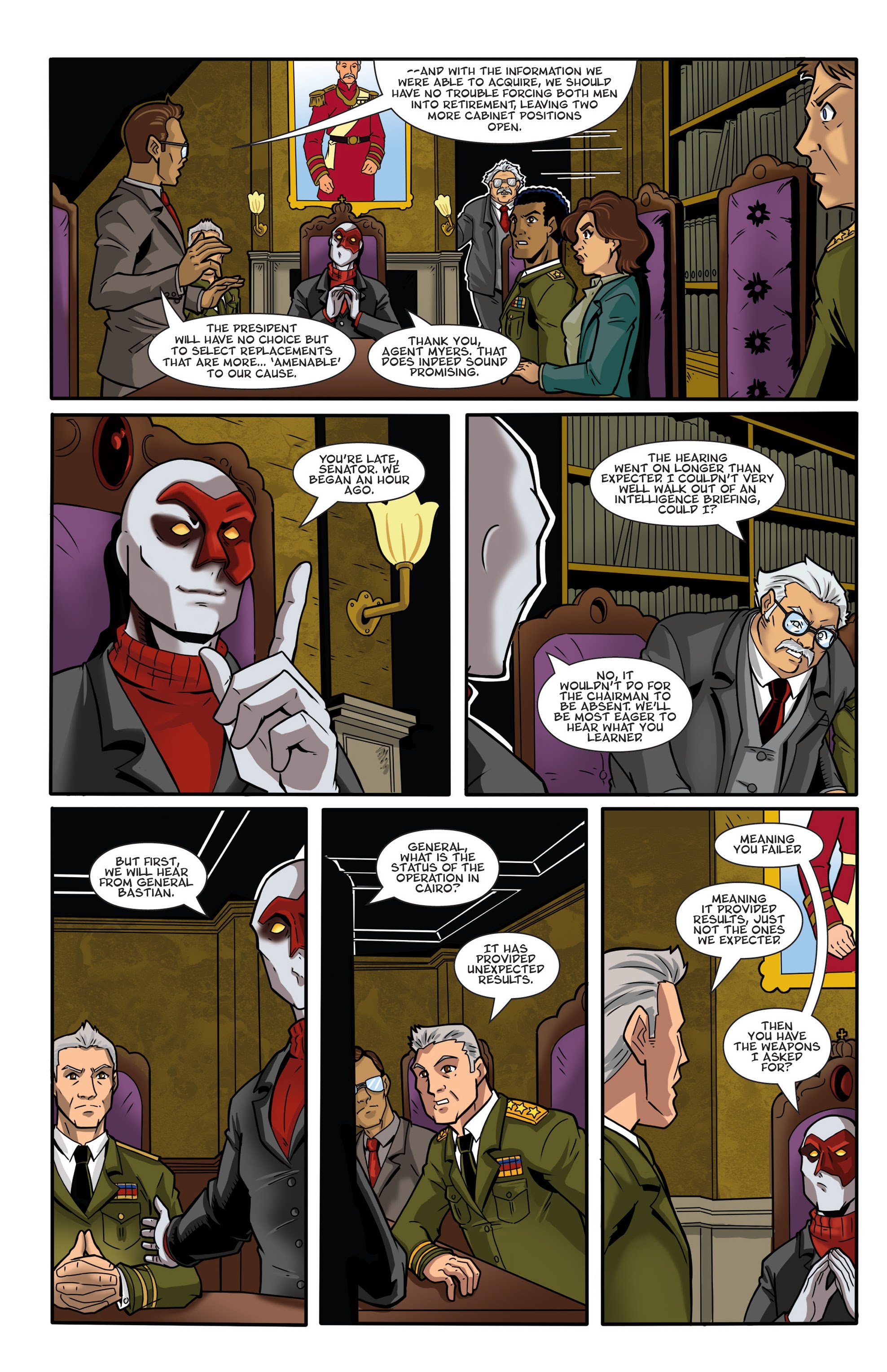 Read online Crimson Scorpion comic -  Issue #1 - 7