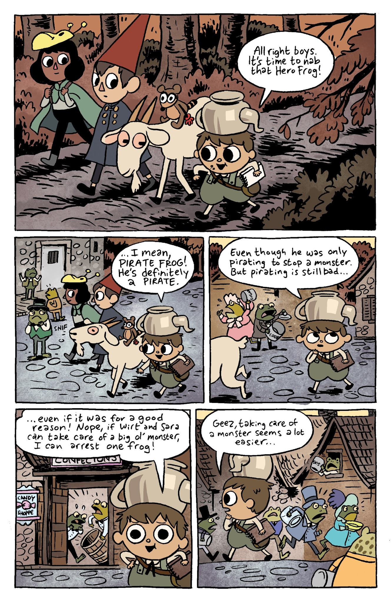 Read online Over the Garden Wall (2016) comic -  Issue #16 - 3