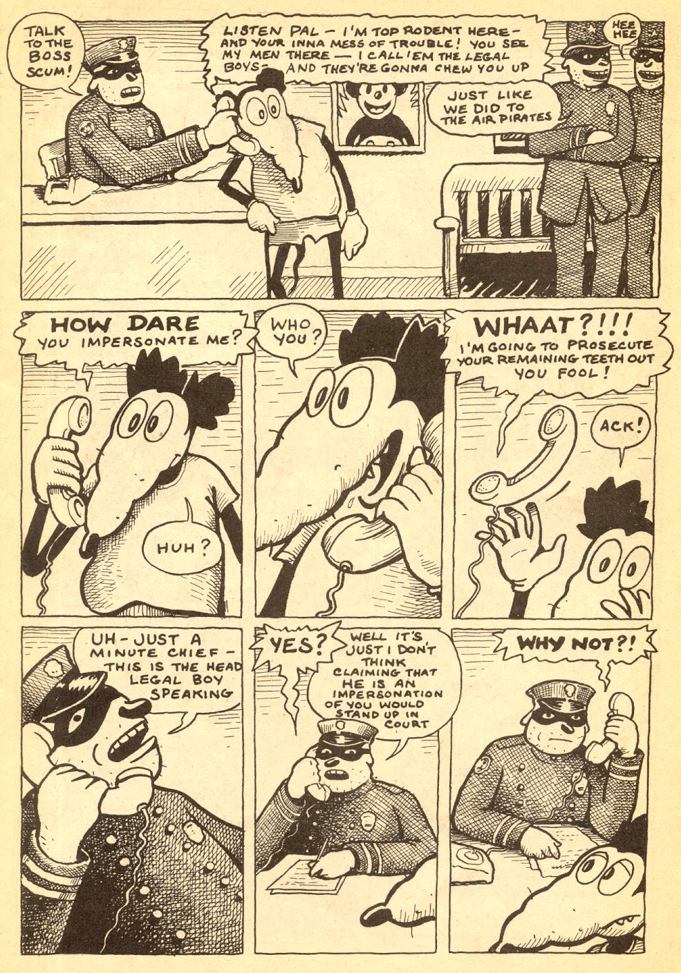 Read online Mickey Rat comic -  Issue #2 - 8