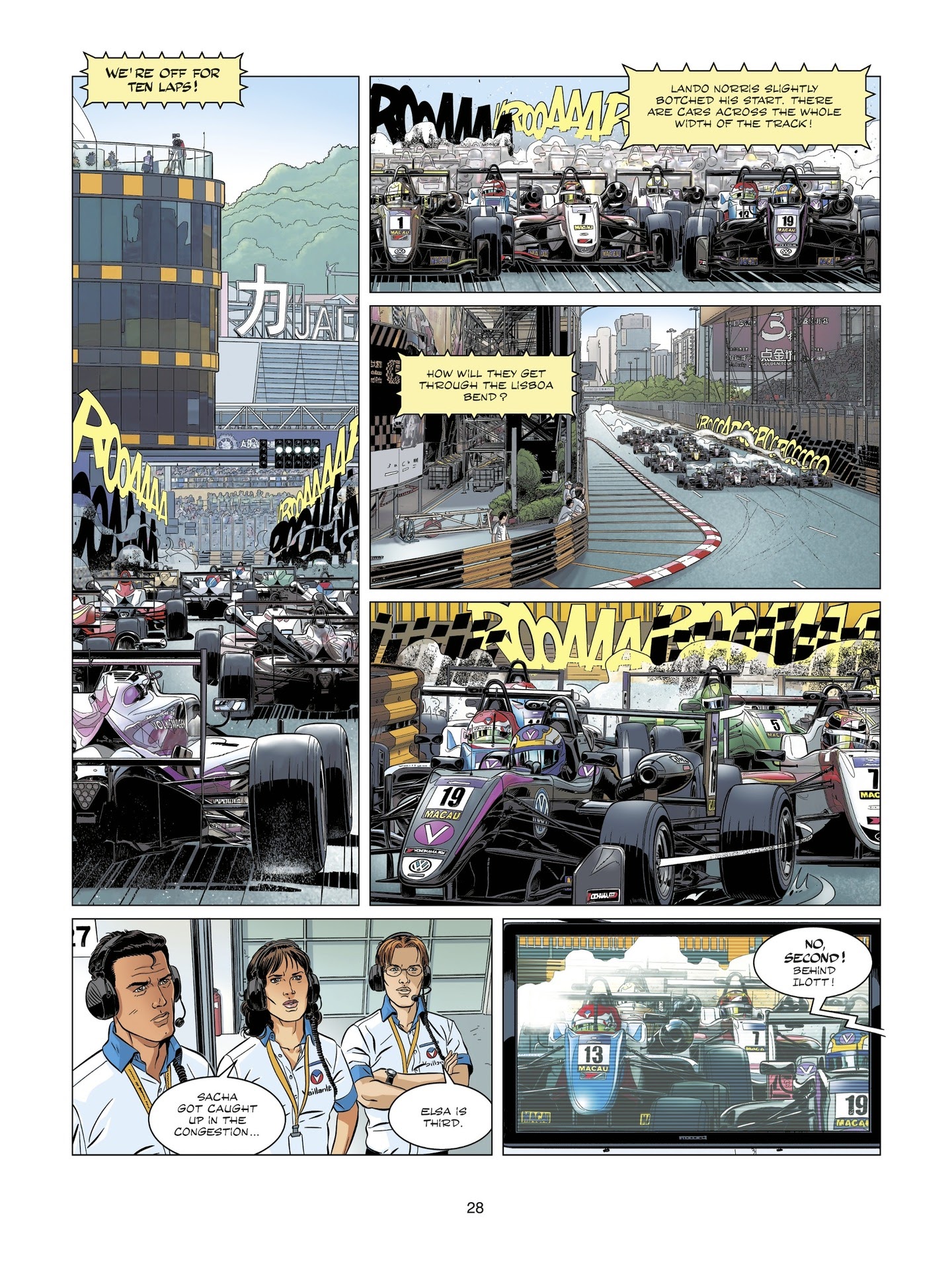 Read online Michel Vaillant comic -  Issue #7 - 28