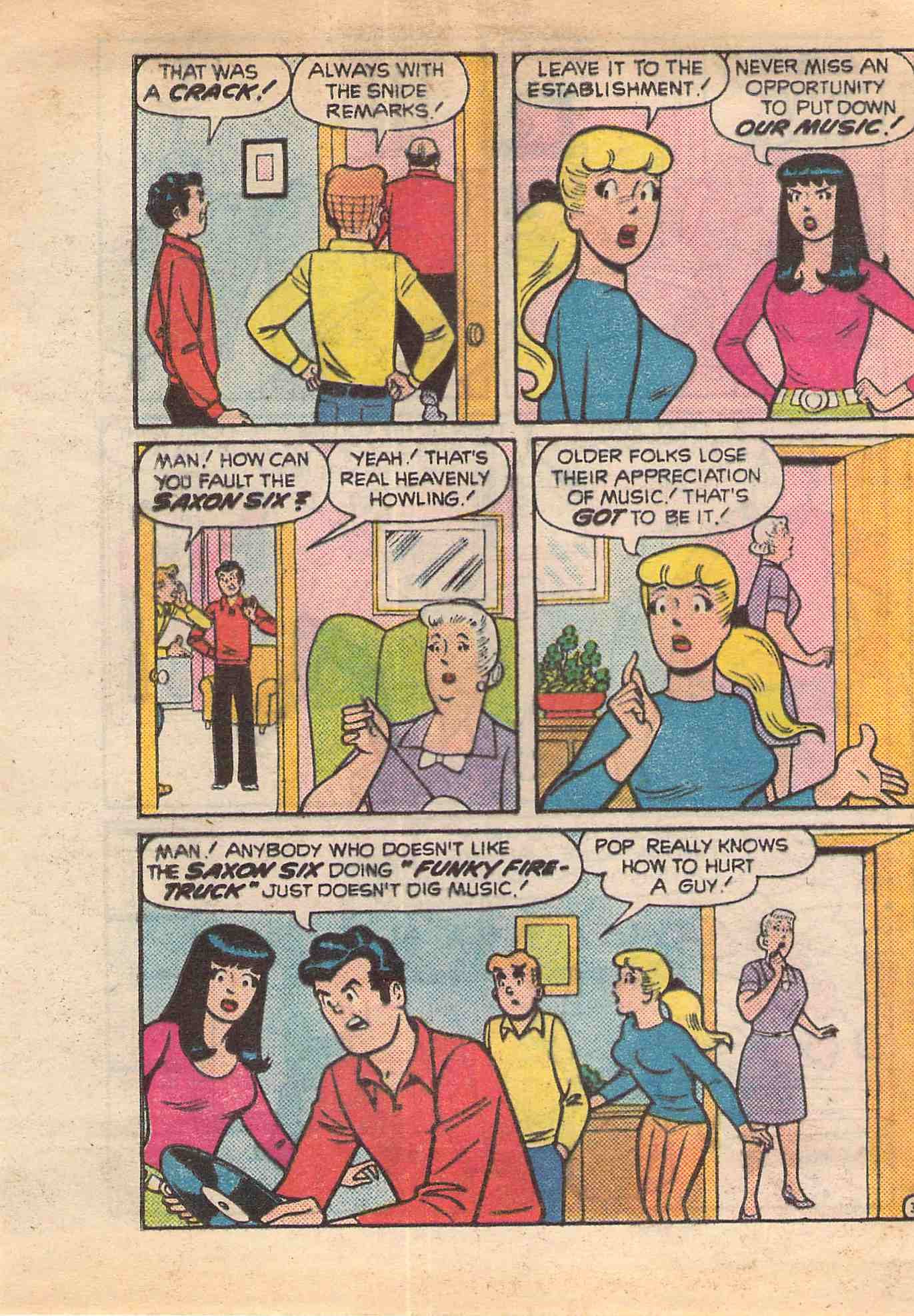 Read online Archie's Double Digest Magazine comic -  Issue #32 - 144