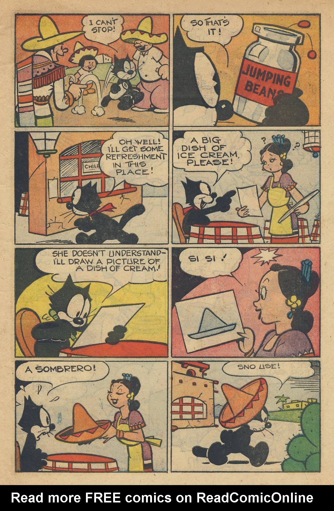 Read online Felix the Cat (1951) comic -  Issue #40 - 7