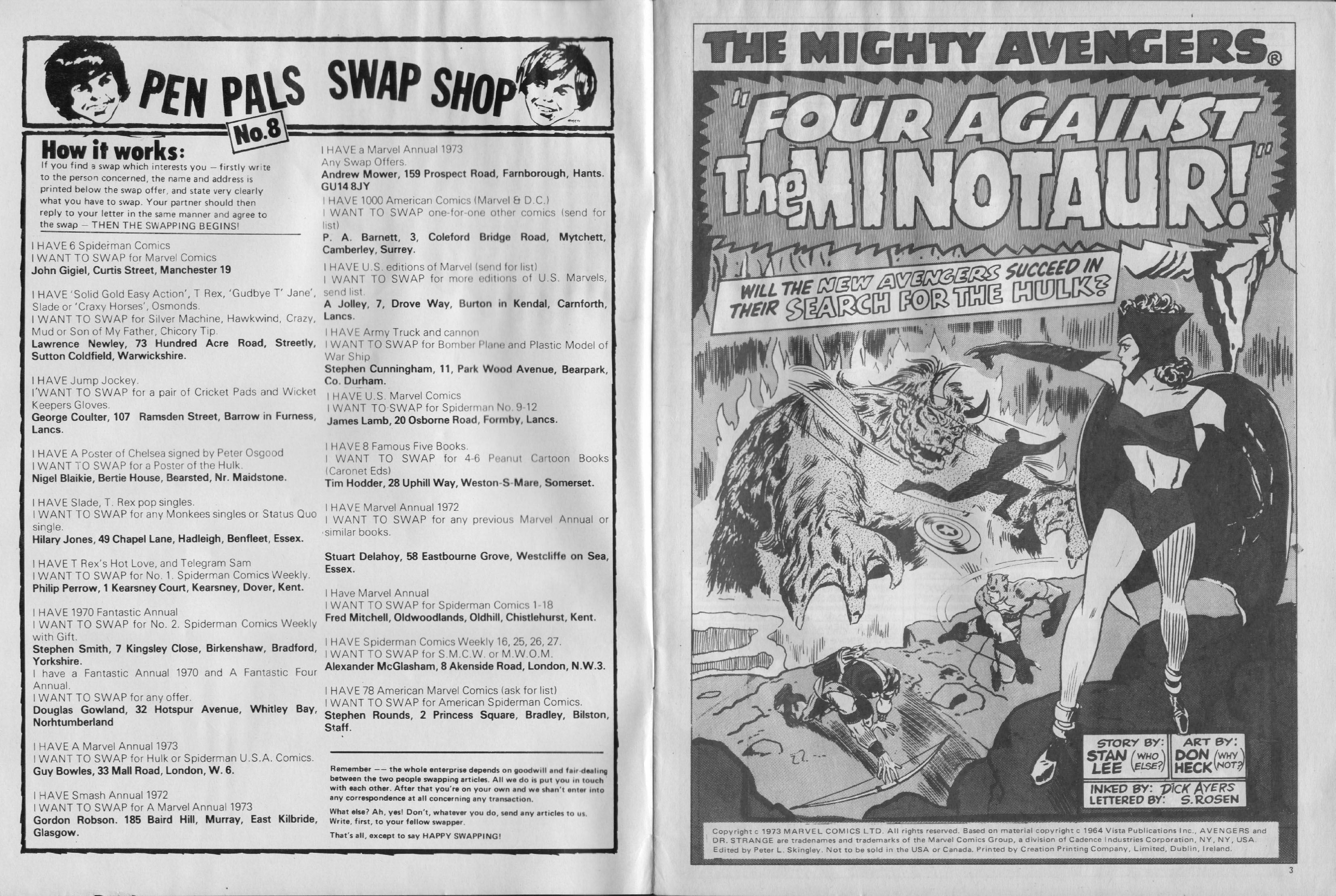 Read online The Avengers (1973) comic -  Issue #14 - 2