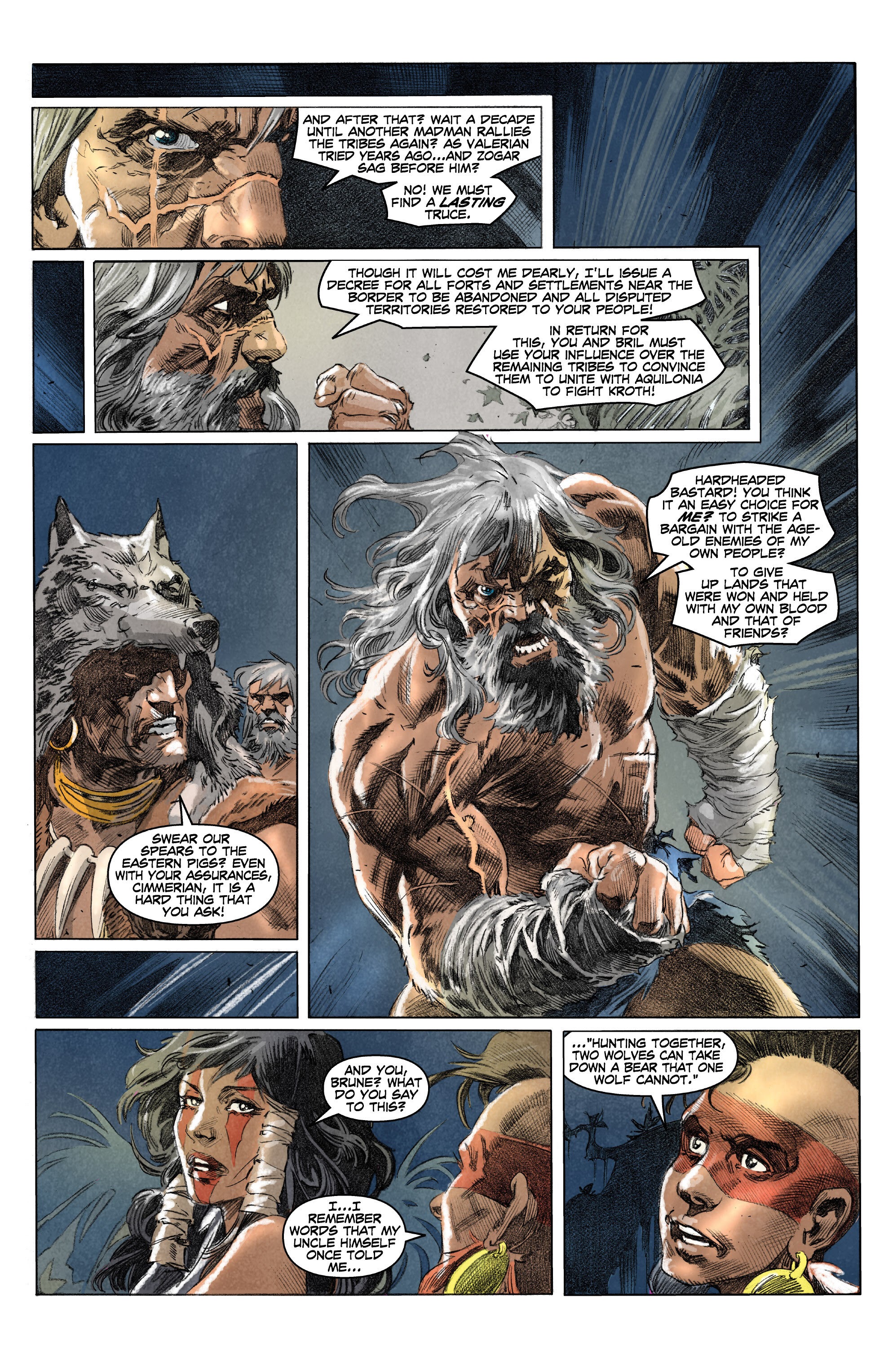 Read online King Conan Chronicles Epic Collection comic -  Issue # Wolves And Dragons (Part 4) - 38