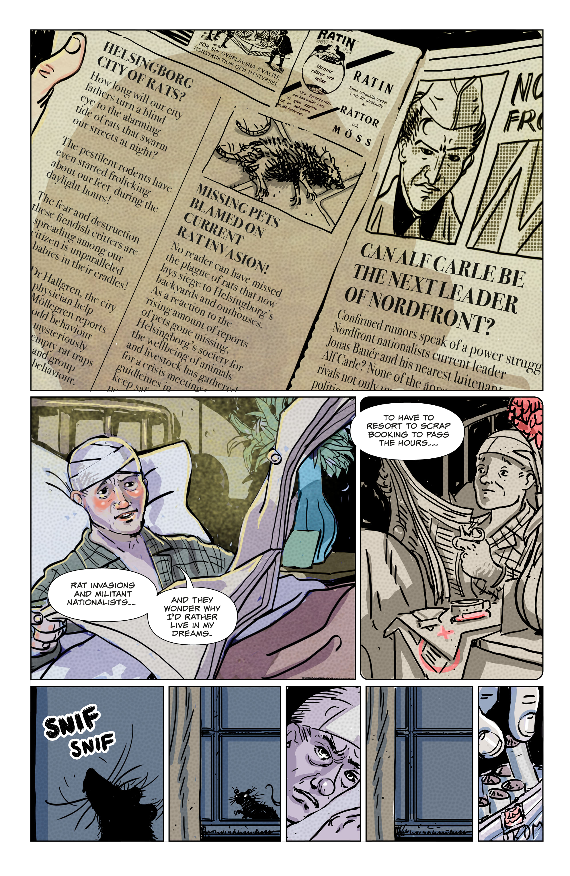 Read online The Northern Dark comic -  Issue #8 - 12