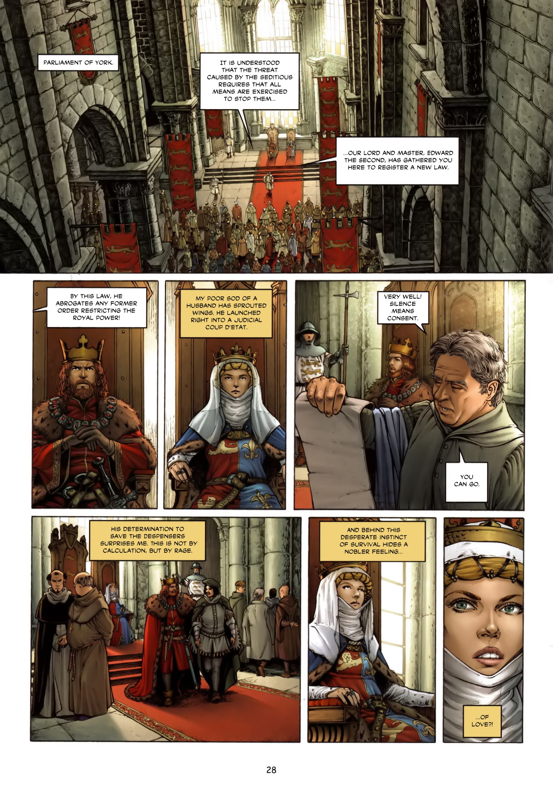 Read online Isabella: She-Wolf of France comic -  Issue #2 - 29