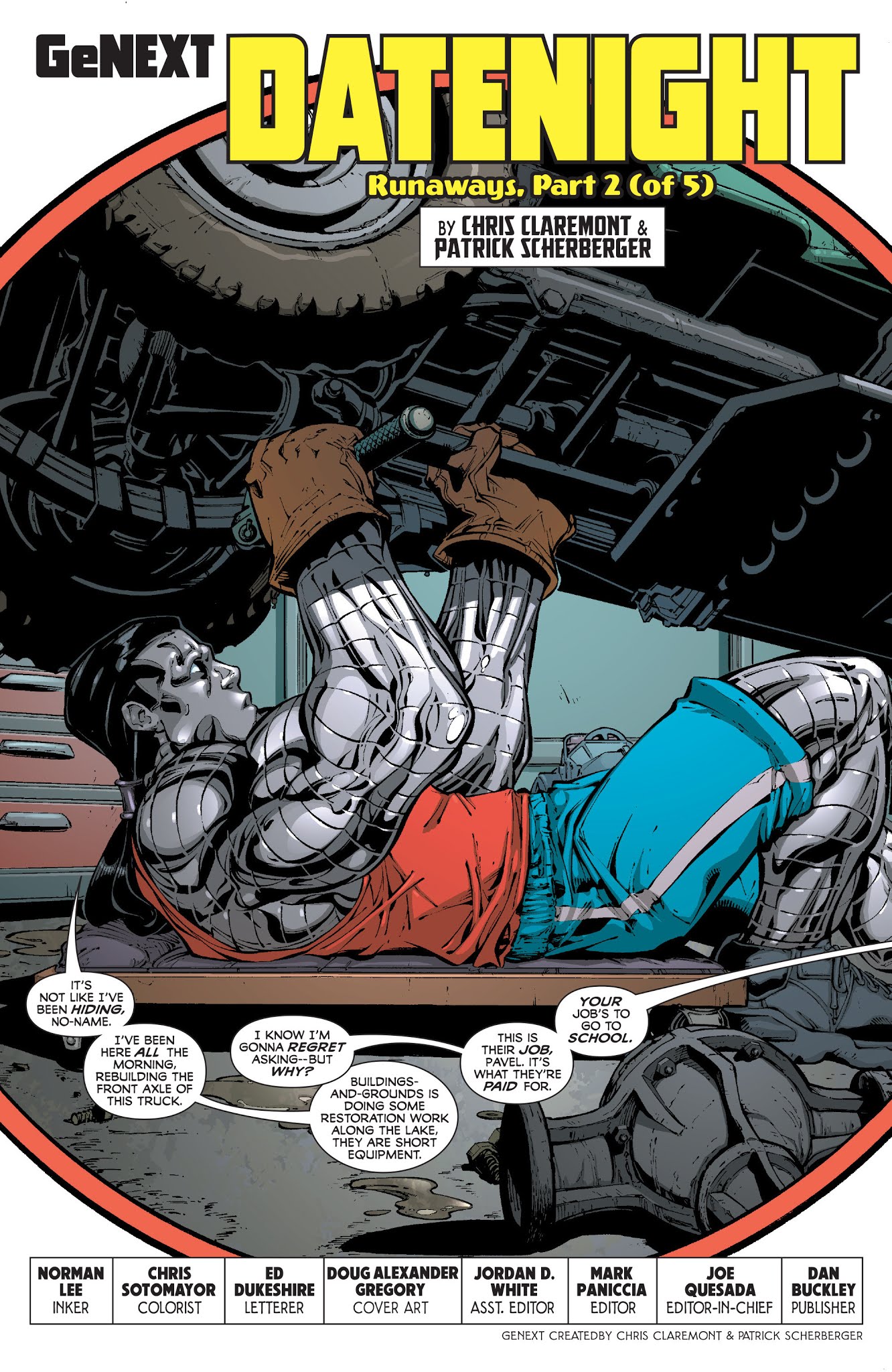 Read online GeNext comic -  Issue # TPB (Part 1) - 33