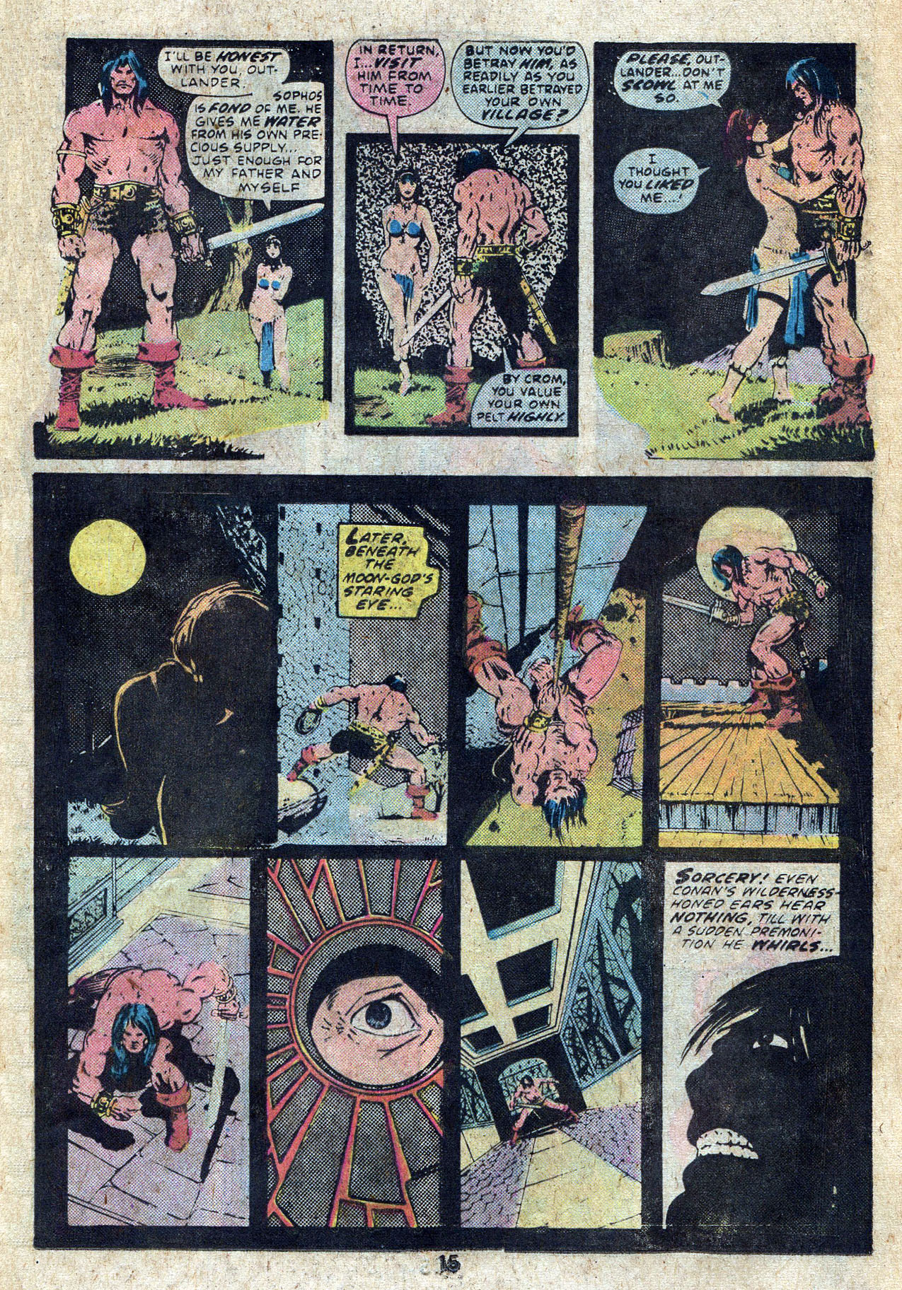 Read online Conan the Barbarian (1970) comic -  Issue #64 - 17