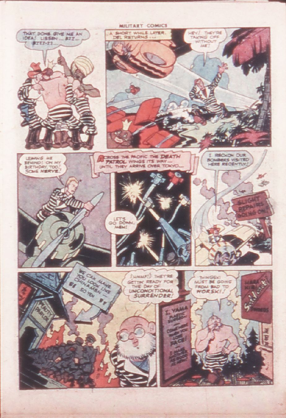 Read online Military Comics comic -  Issue #32 - 19