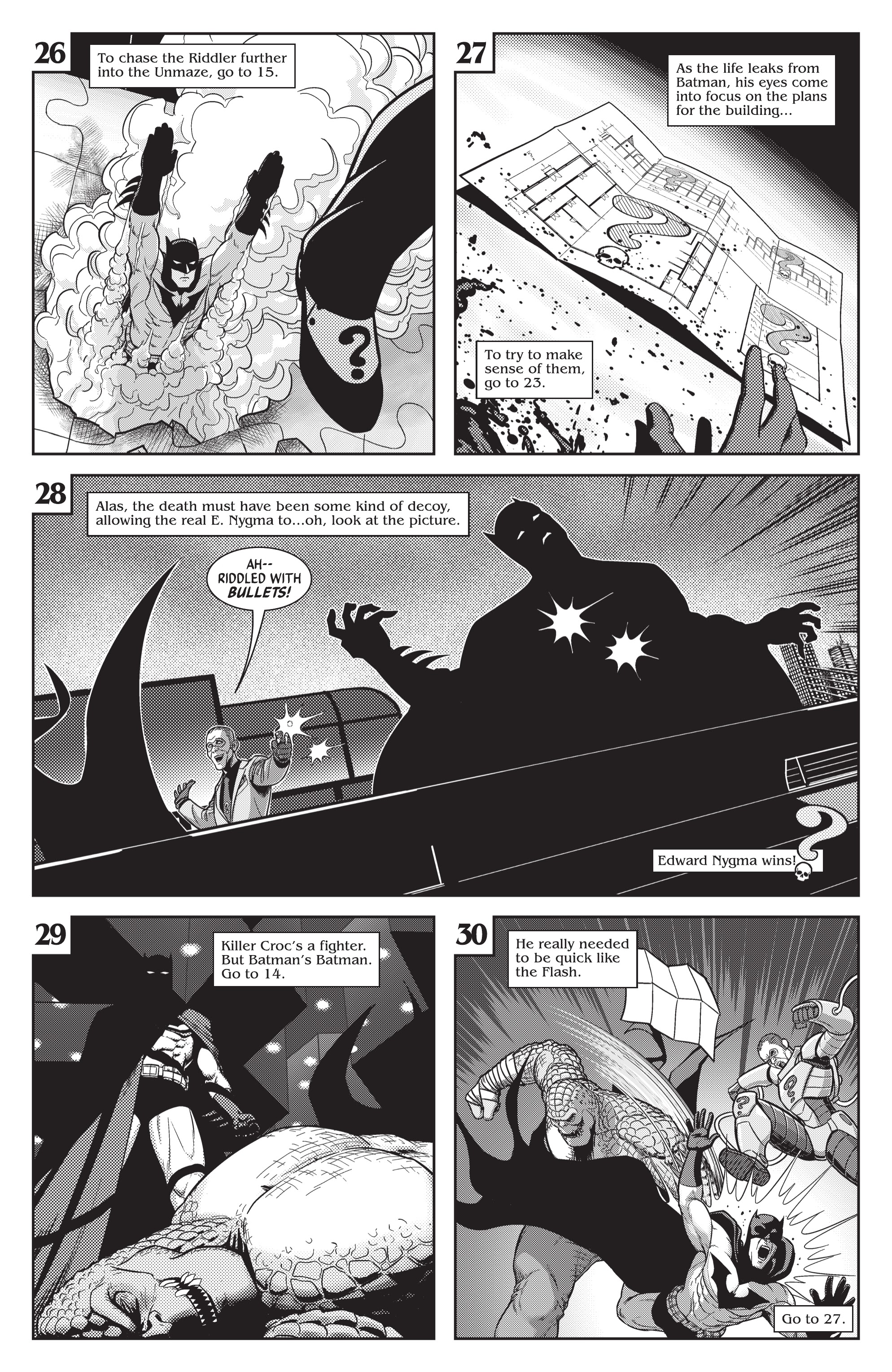 Read online Batman Black & White comic -  Issue #5 - 38