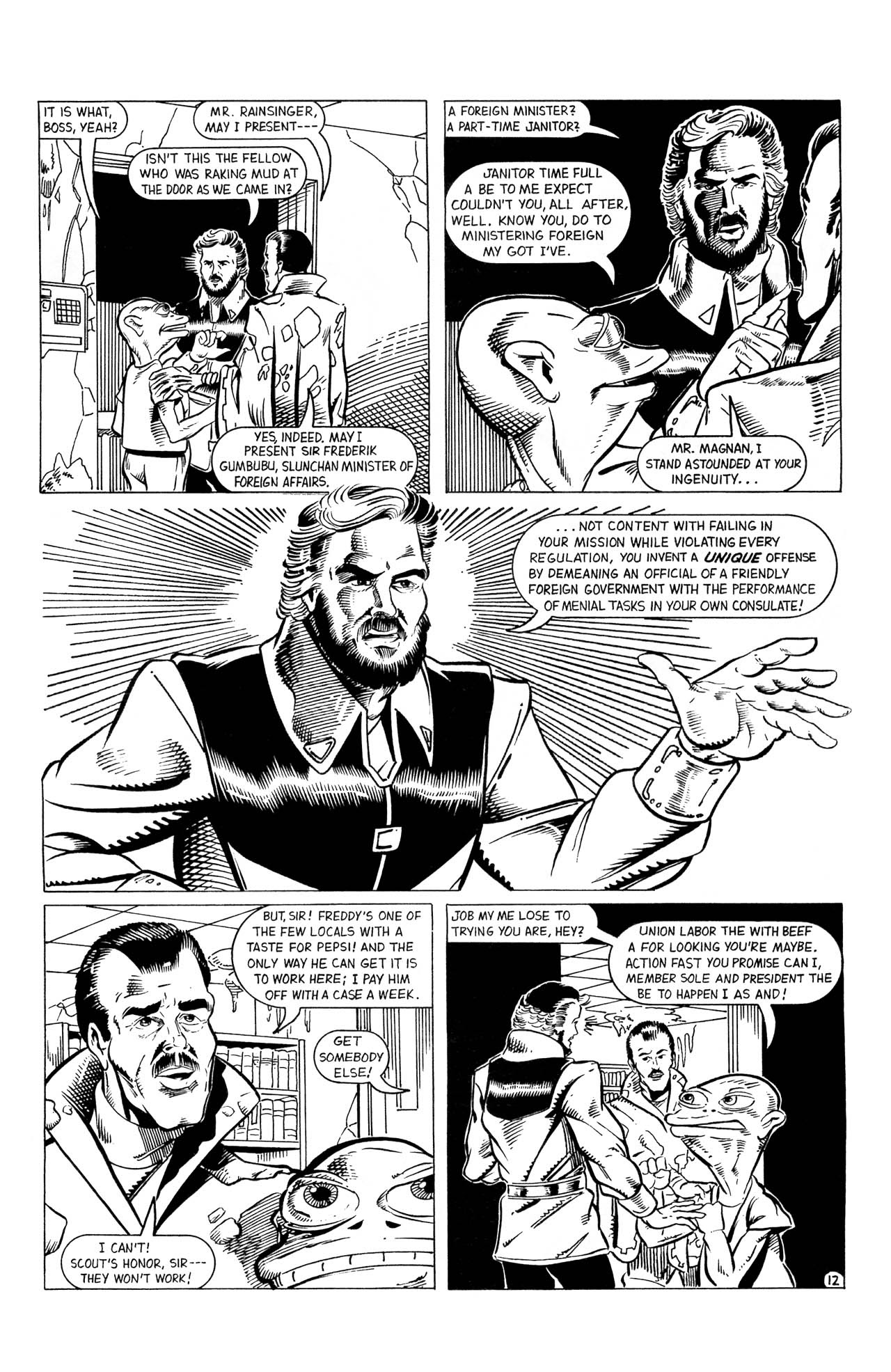 Read online Retief: Grime and Punishment comic -  Issue # Full - 14