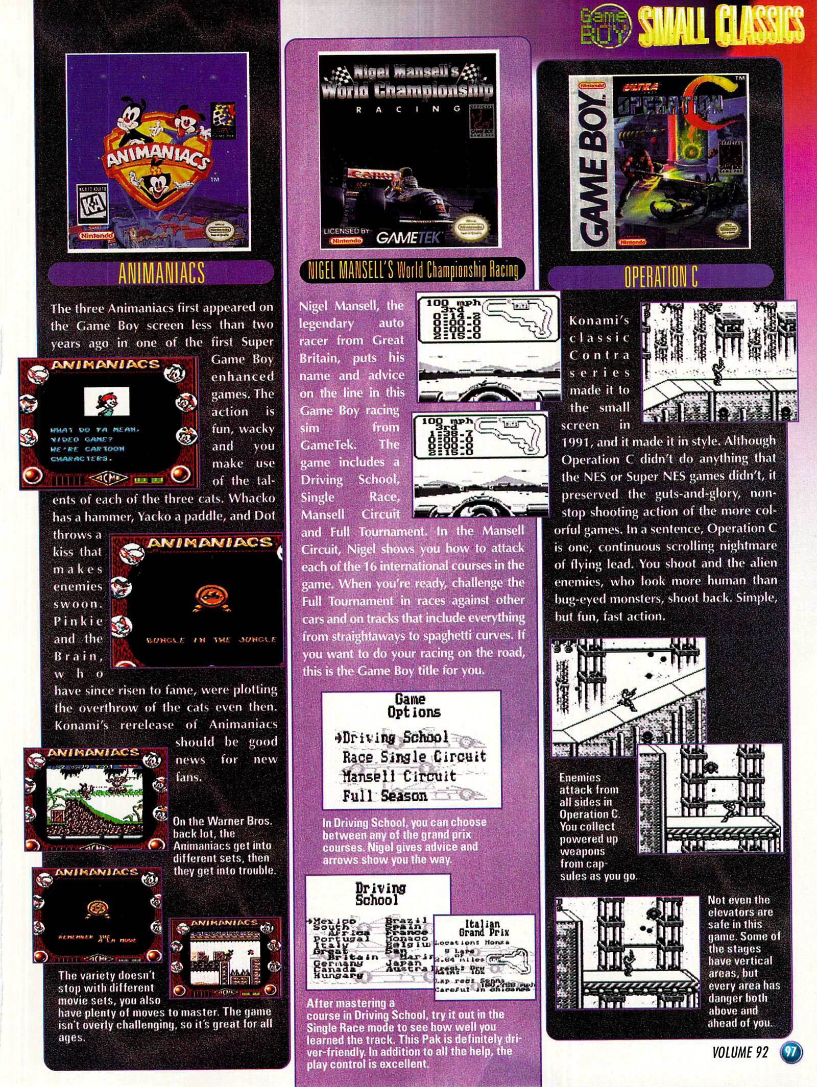 Read online Nintendo Power comic -  Issue #92 - 97