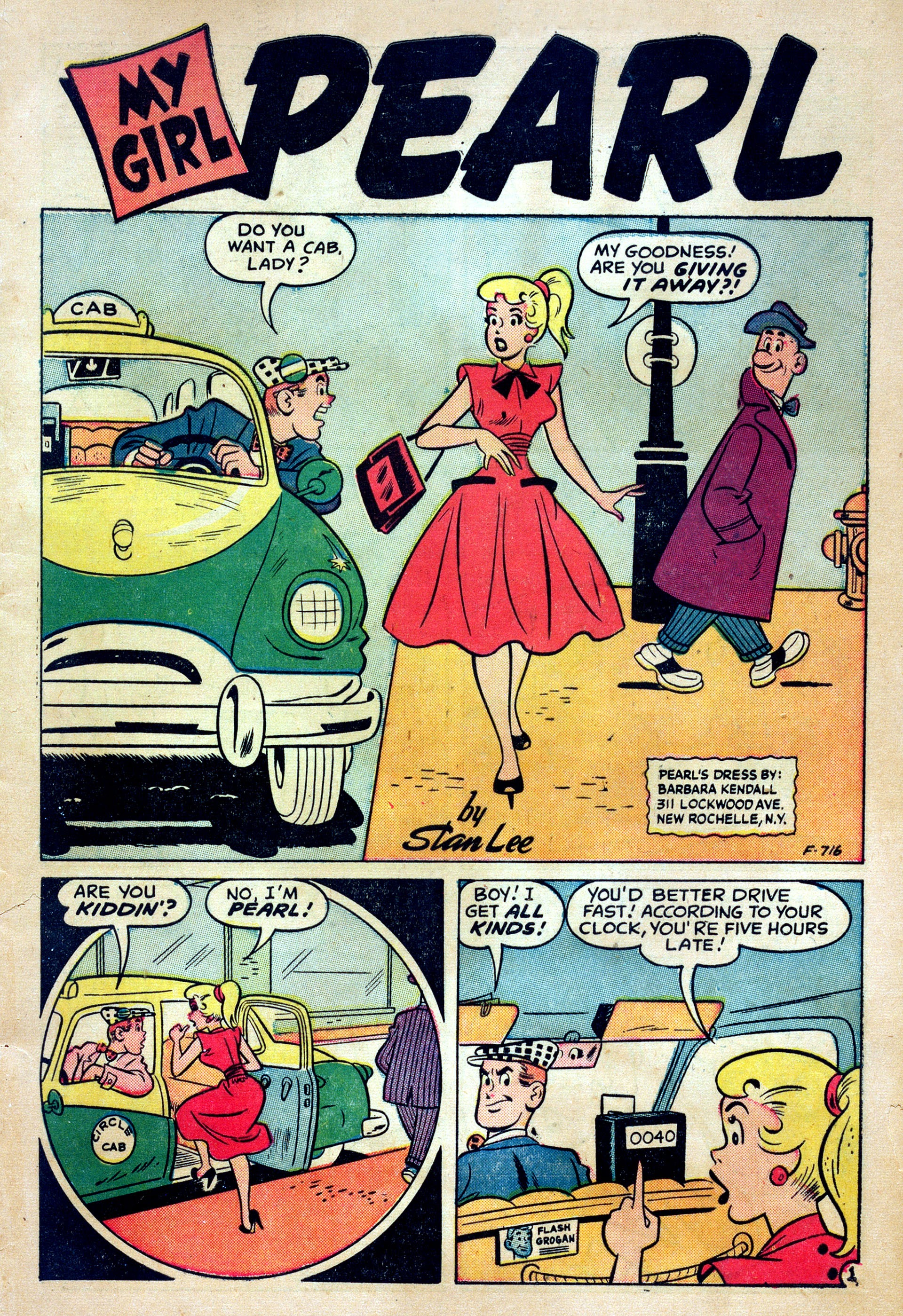 Read online My Girl Pearl comic -  Issue #1 - 4