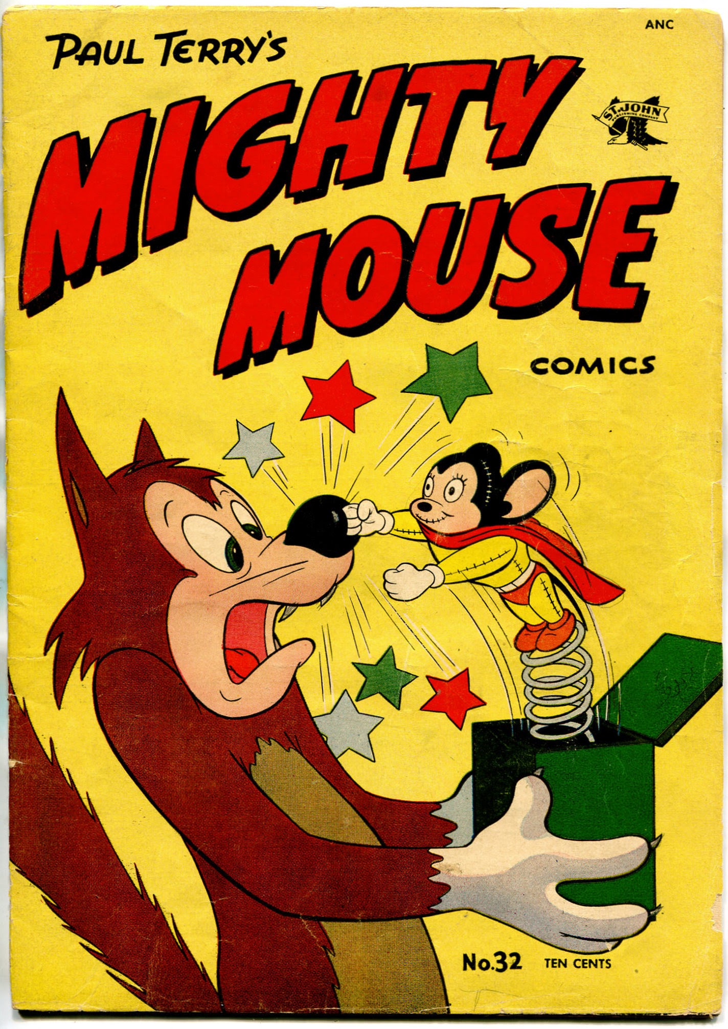 Read online Paul Terry's Mighty Mouse Comics comic -  Issue #32 - 1