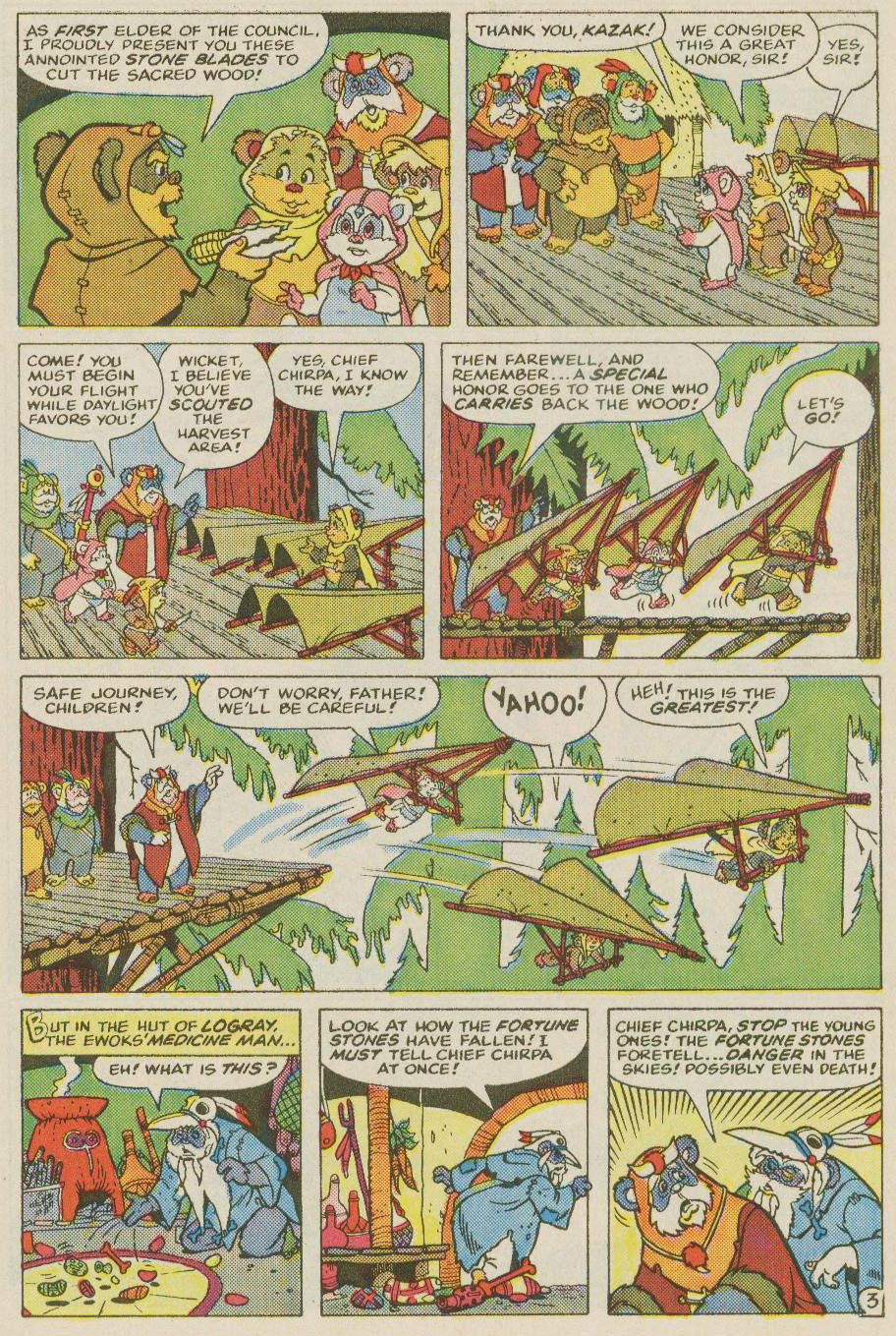 Read online Ewoks (1987) comic -  Issue #3 - 5