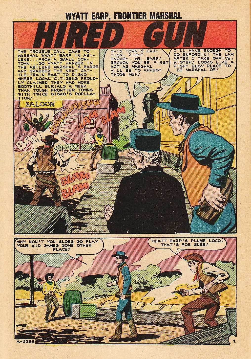 Read online Wyatt Earp Frontier Marshal comic -  Issue #53 - 10