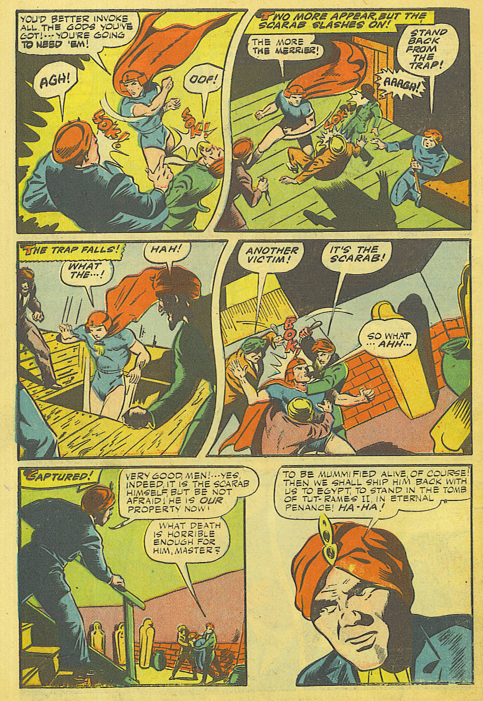 Read online Exciting Comics comic -  Issue #42 - 46