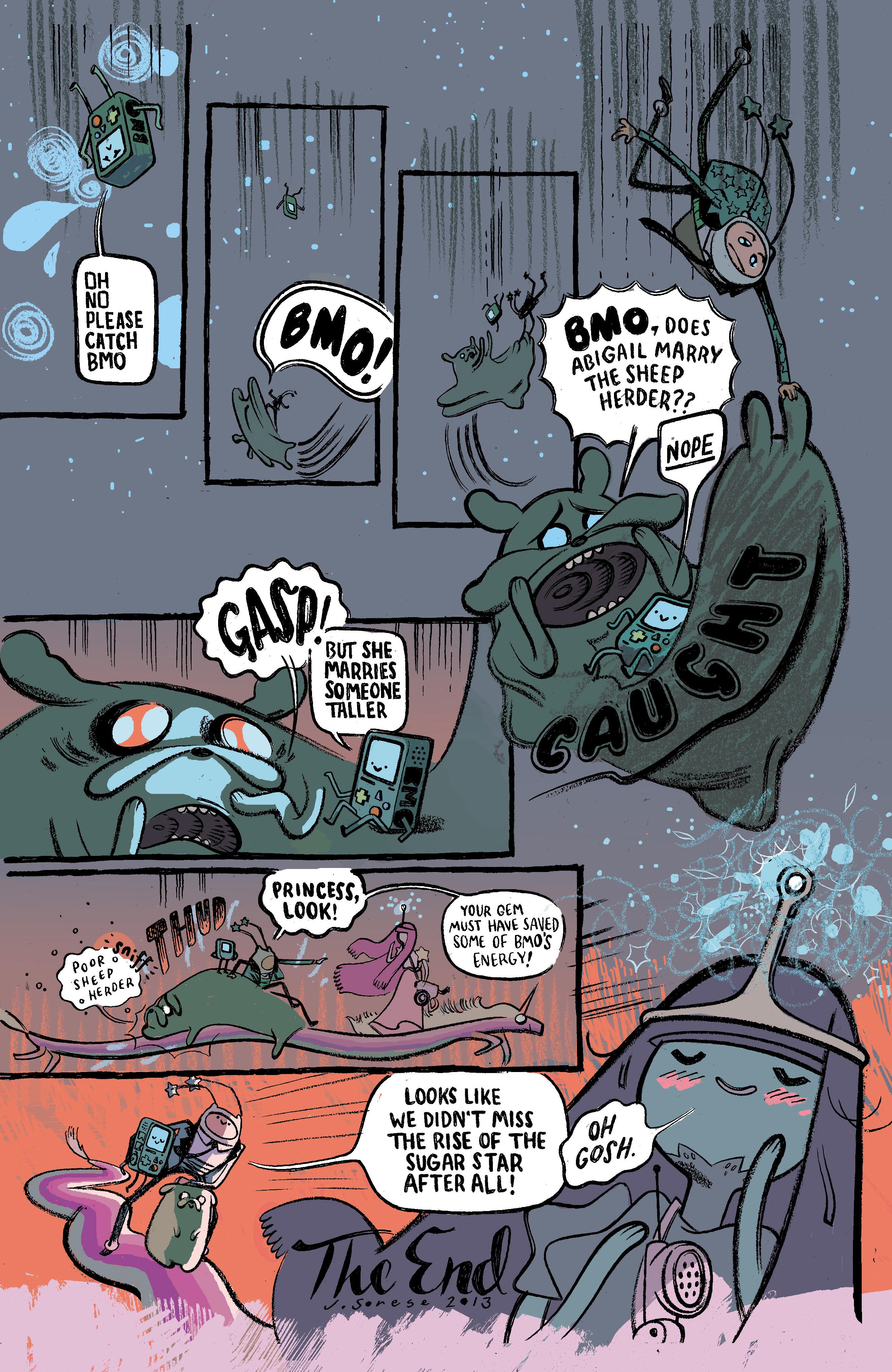 Read online Adventure Time Sugary Shorts comic -  Issue # TPB 5 - 13