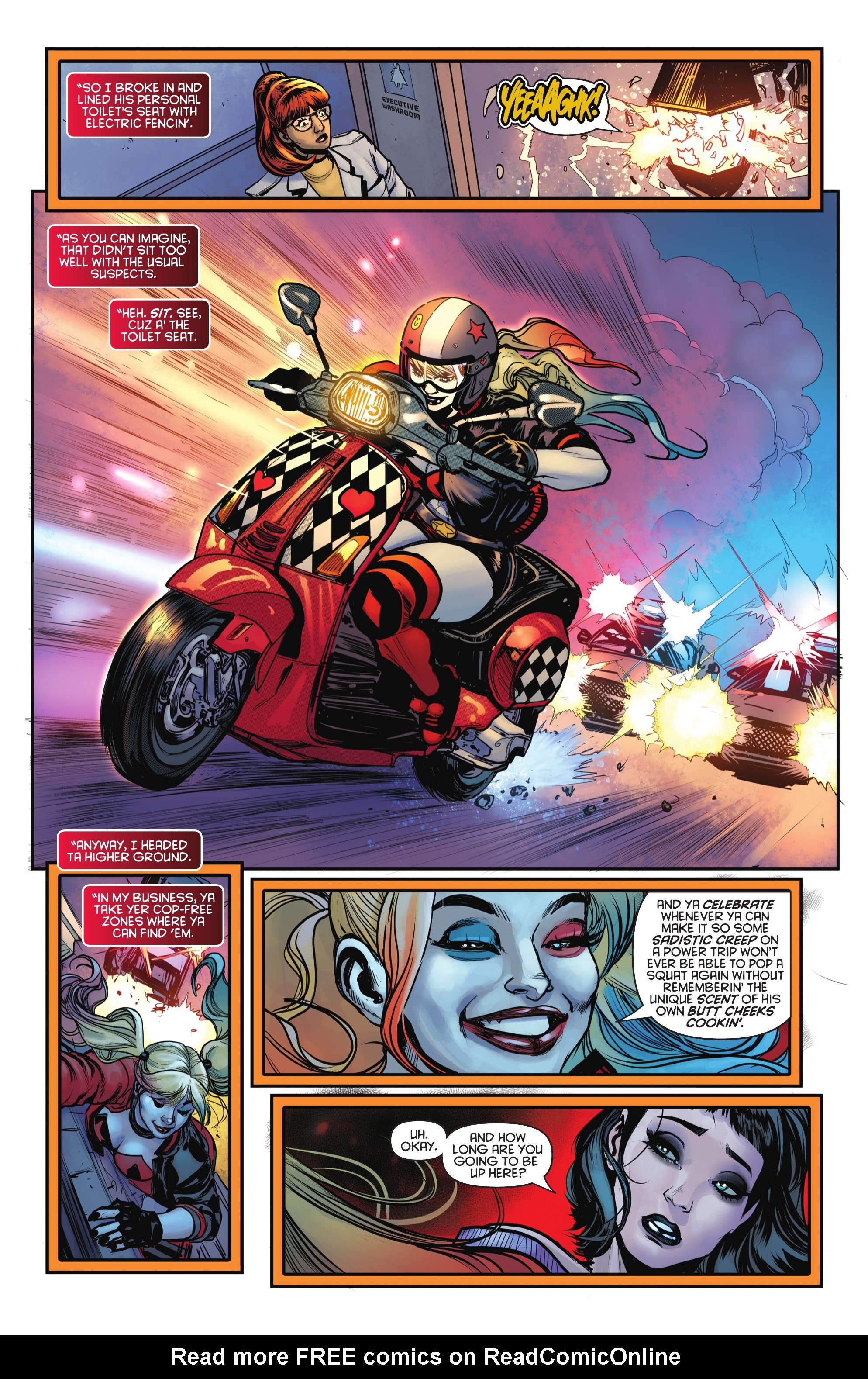 Read online Harley Quinn: The Arkham Asylum Files comic -  Issue #1 - 6