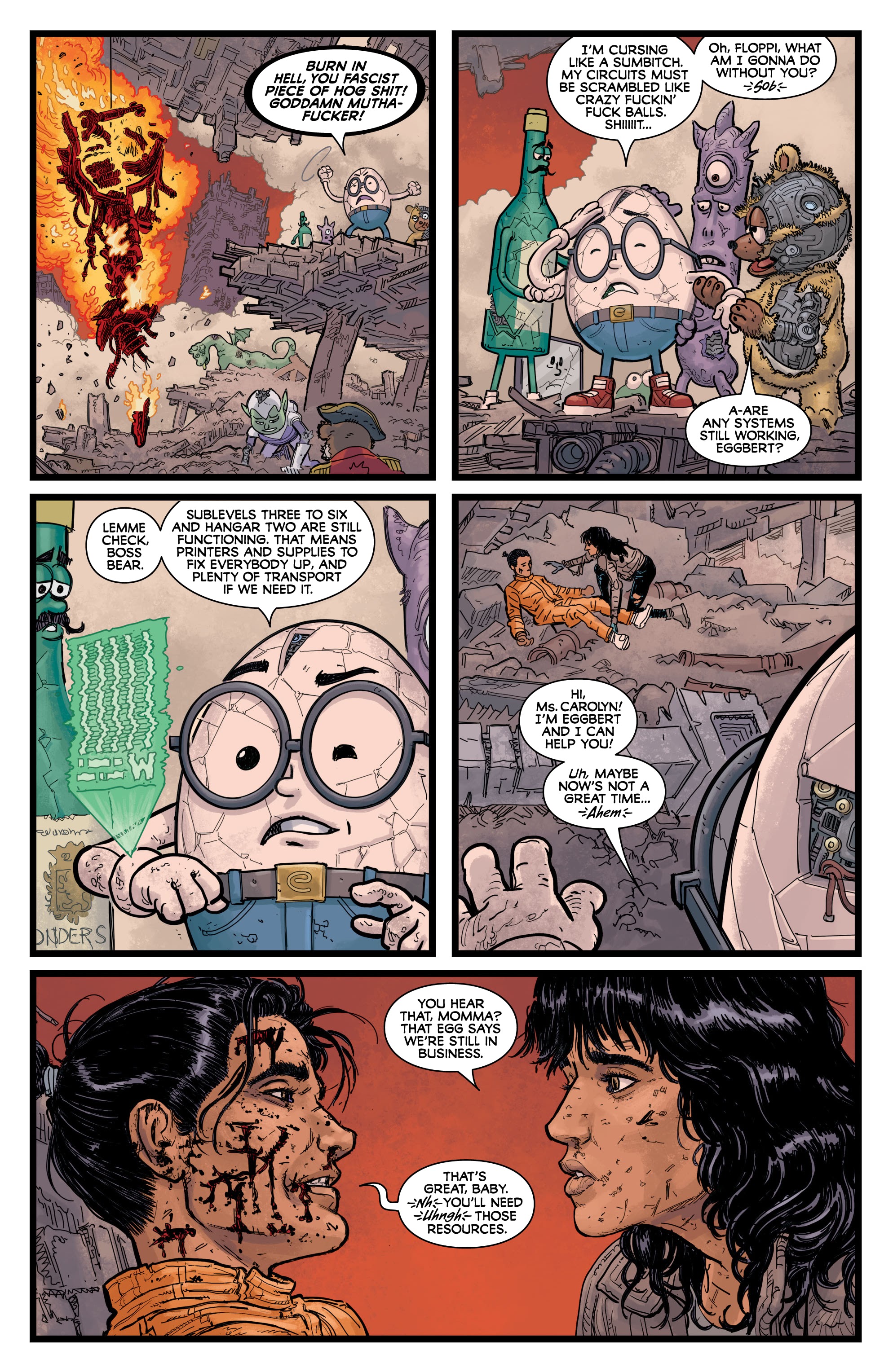 Read online Post Americana comic -  Issue #6 - 22