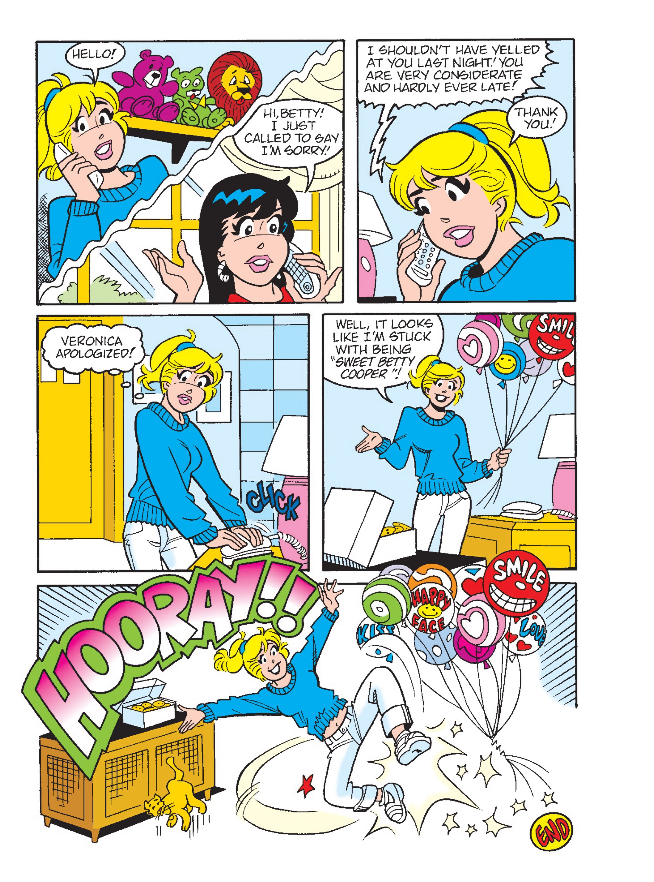 Read online Betty & Veronica Friends Double Digest comic -  Issue #268 - 184