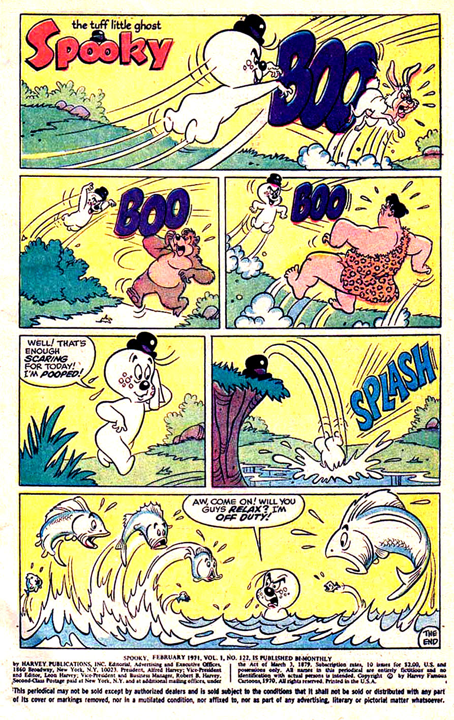 Read online Spooky comic -  Issue #122 - 3