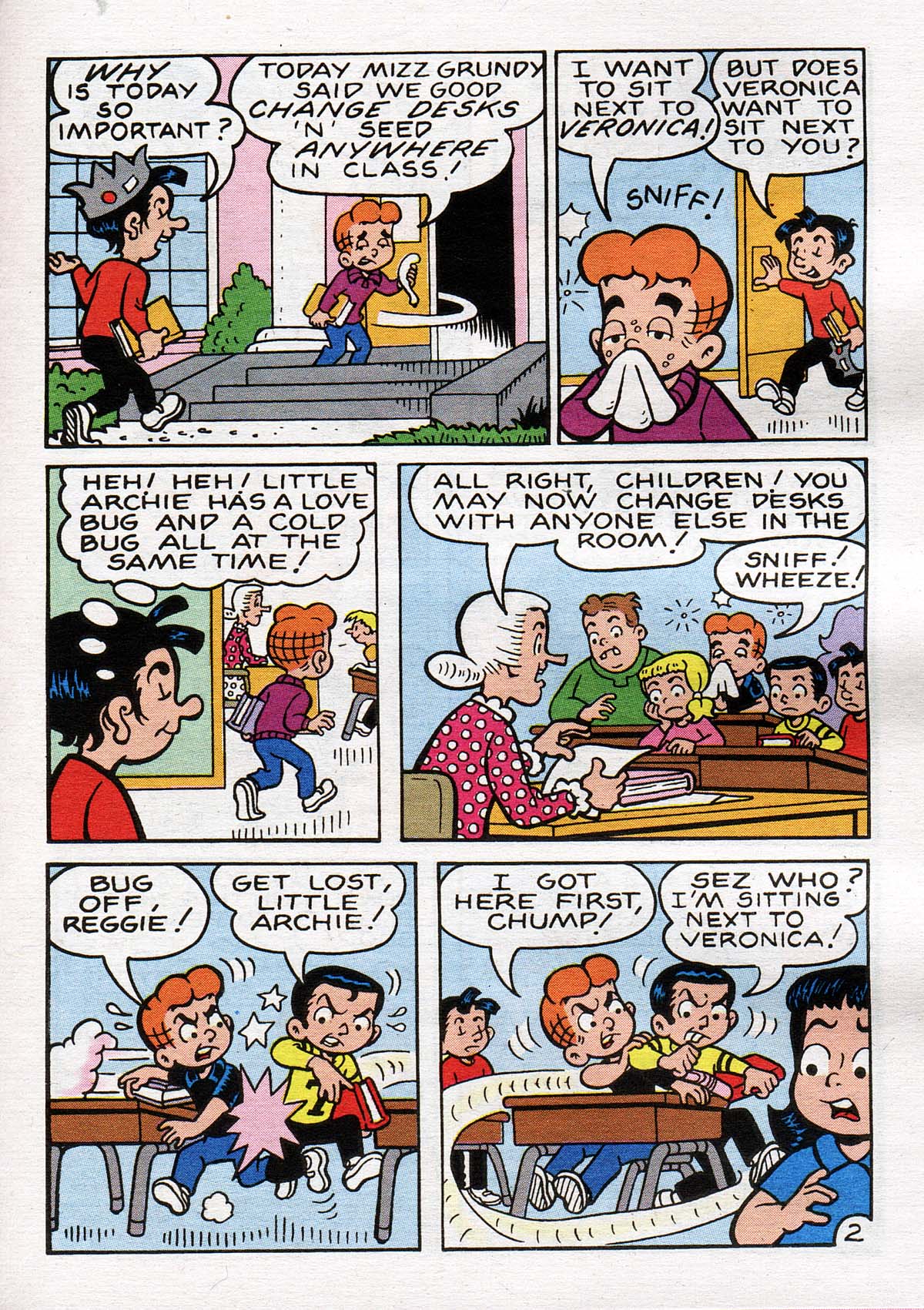 Read online Archie's Double Digest Magazine comic -  Issue #150 - 107