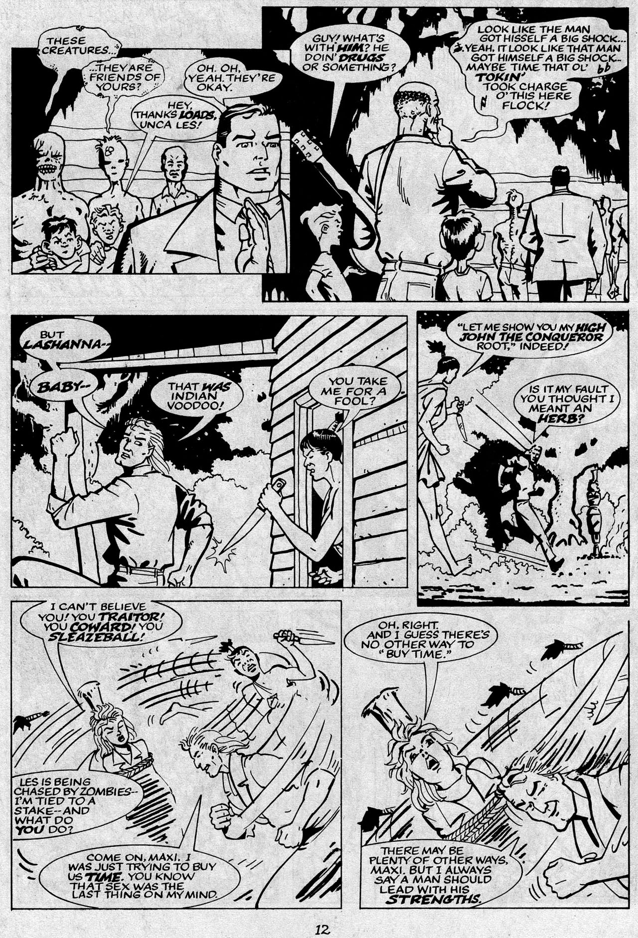 Read online The Trouble With Girls (1989) comic -  Issue #9 - 14