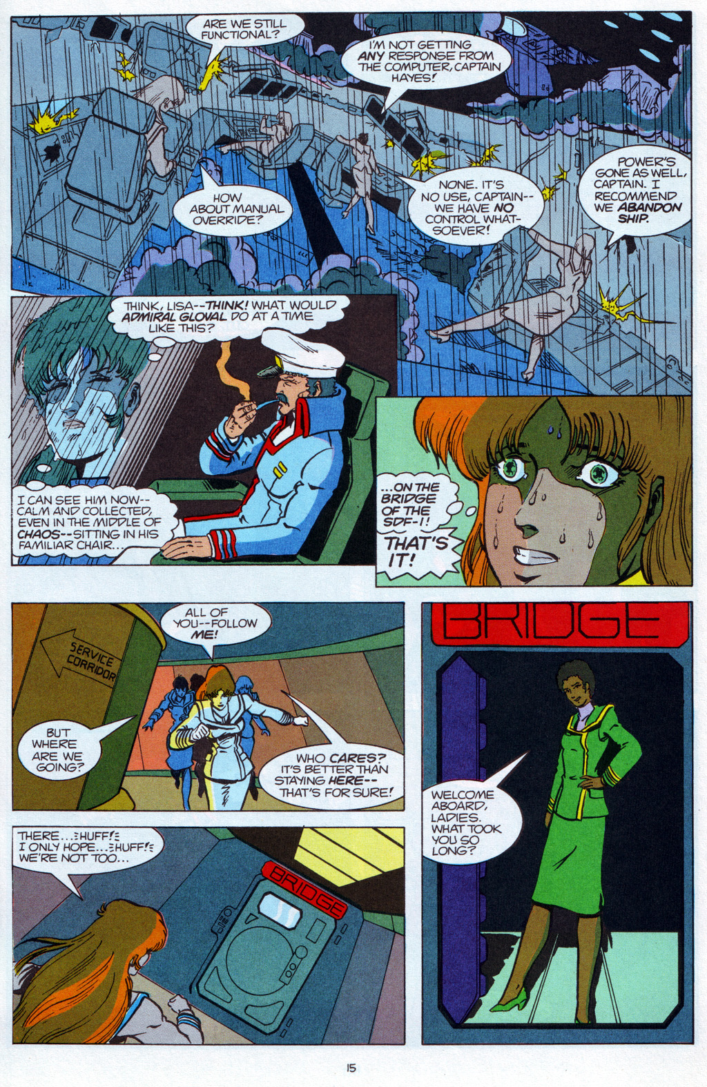 Read online Robotech The Macross Saga comic -  Issue #36 - 16