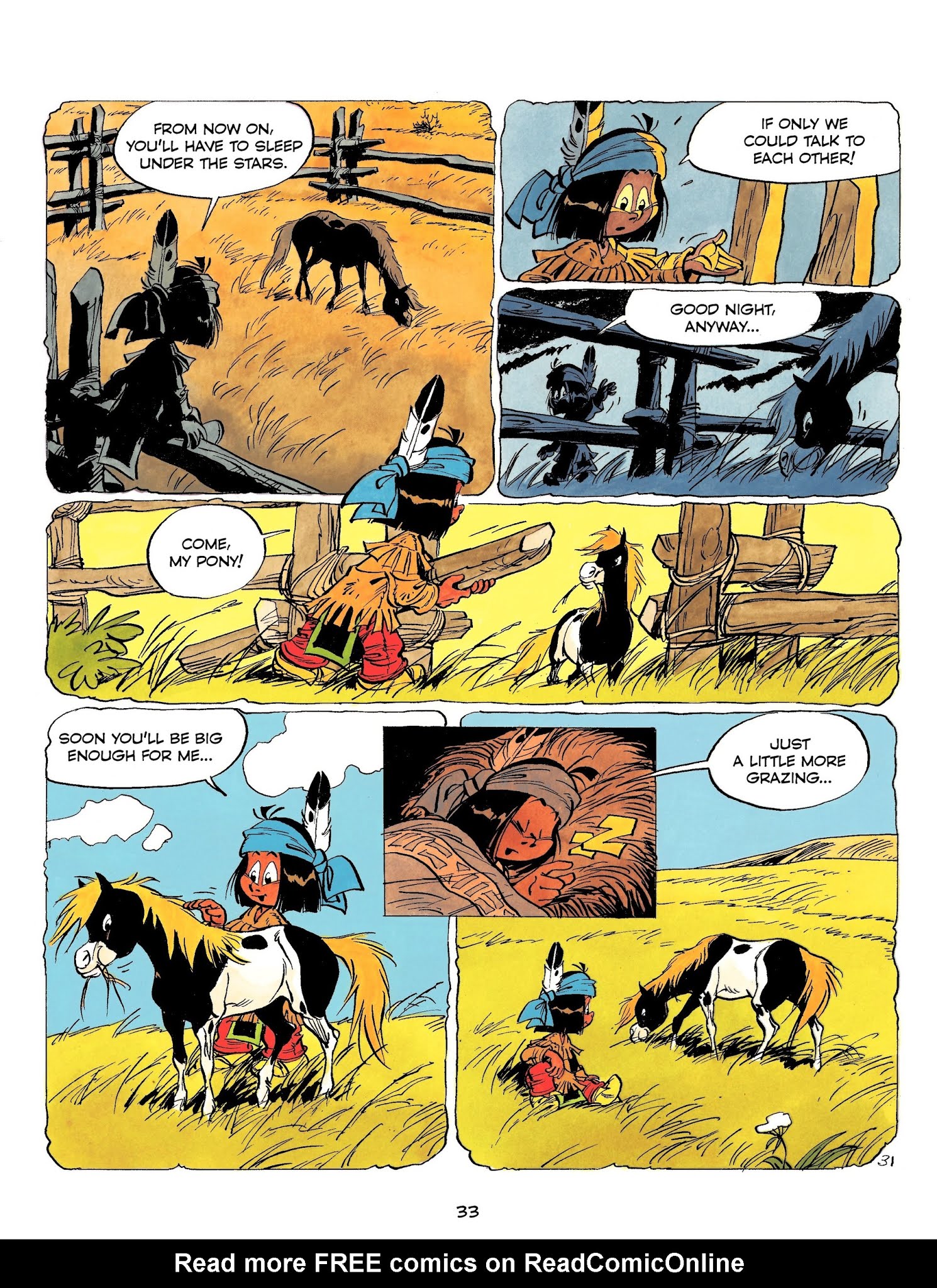 Read online Yakari comic -  Issue #15 - 34