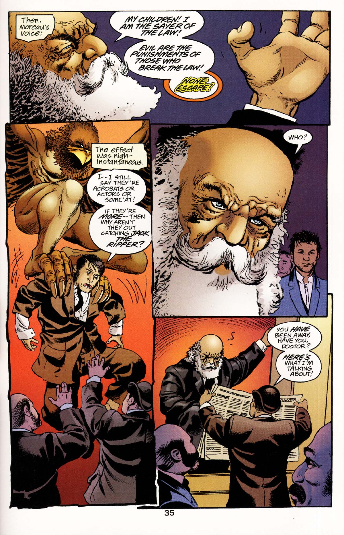 Read online JLA: The Island of Doctor Moreau comic -  Issue # Full - 37