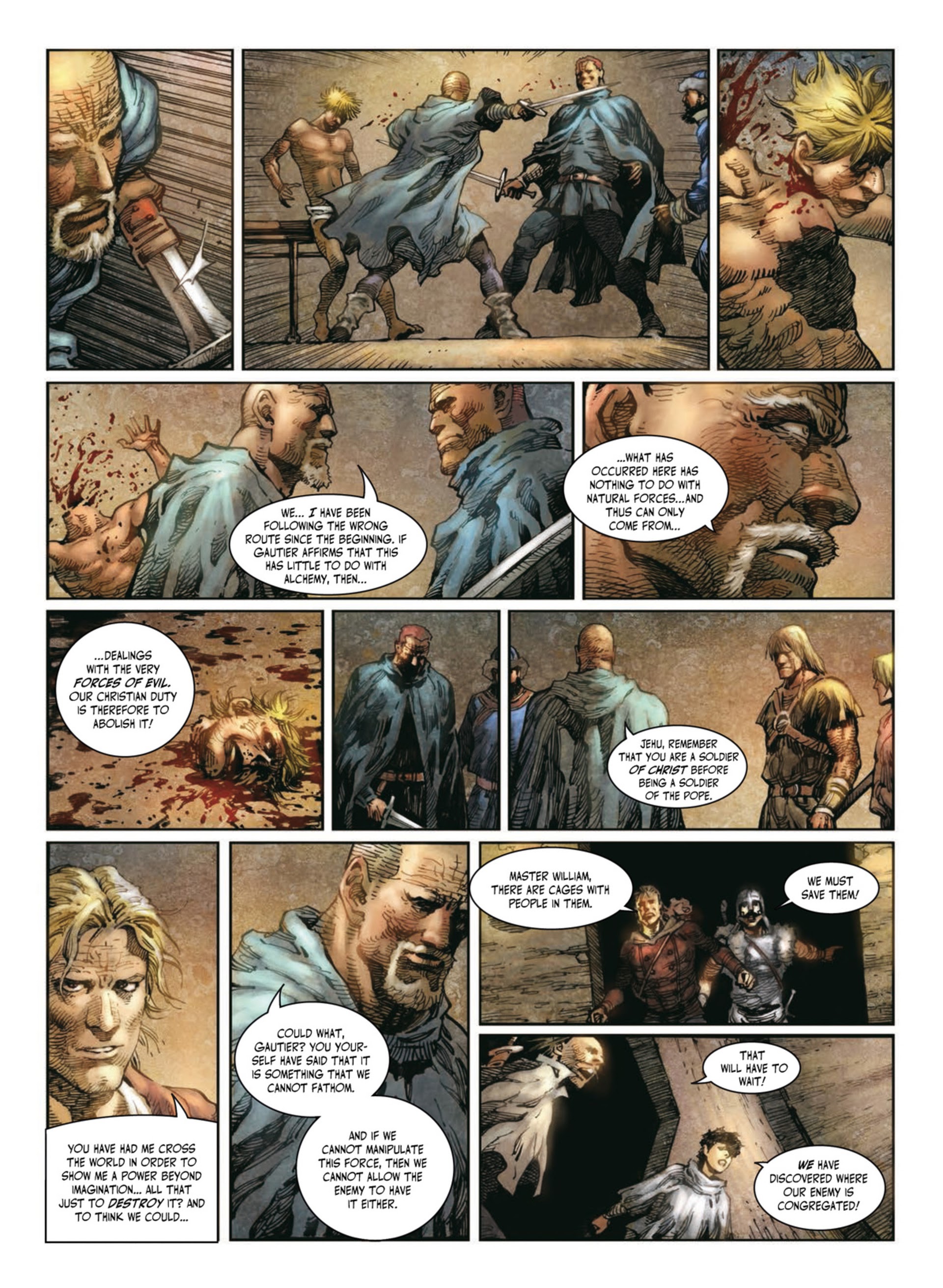 Read online Crusades comic -  Issue #1 - 124