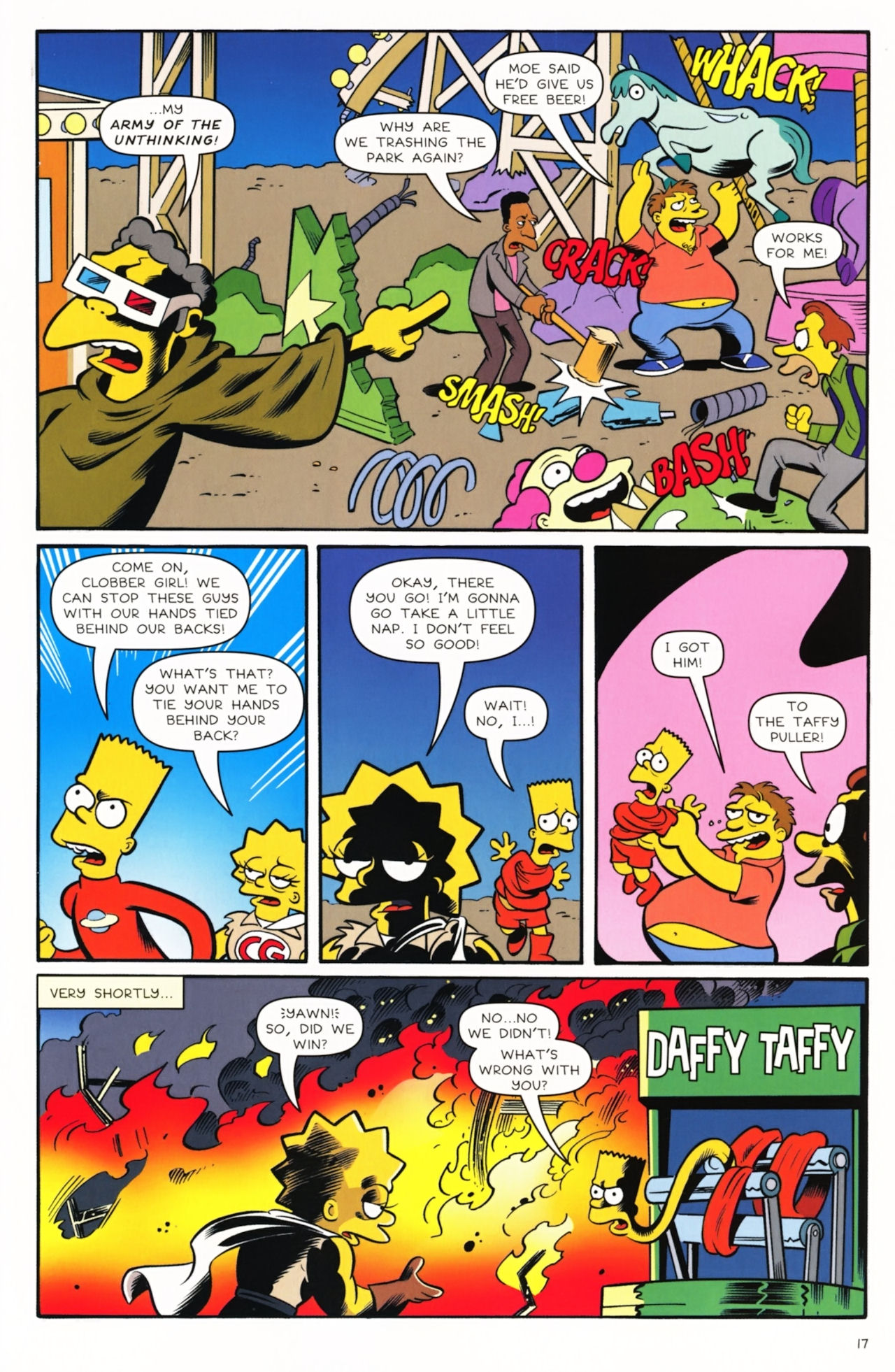 Read online Bongo Comics Presents Simpsons Super Spectacular comic -  Issue #11 - 19